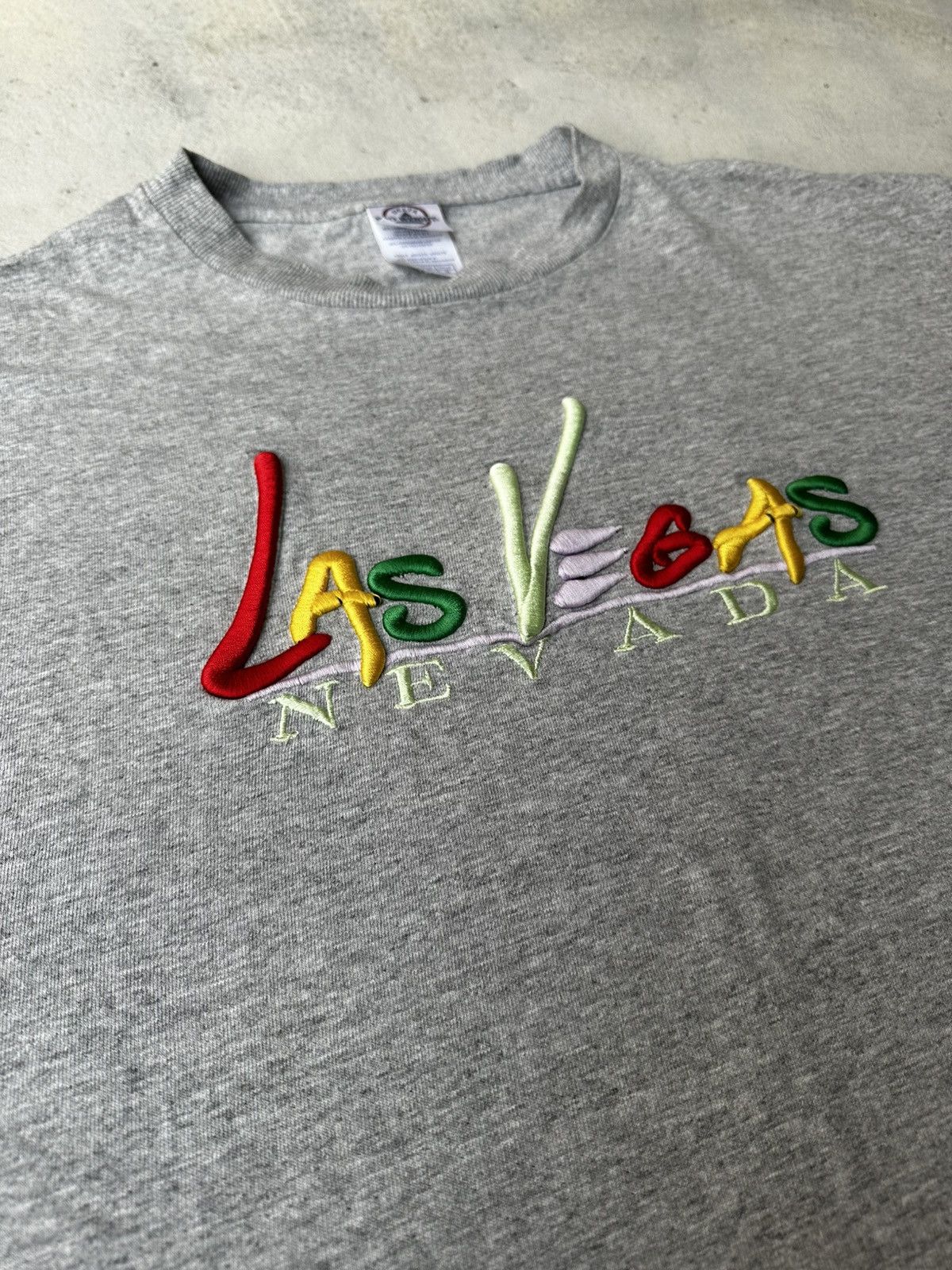 Delta × Vintage VINTAGE LAS VEGAS NEVADA PUFFER T-SHIRT Size US M / EU 48-50 / 2 - 3 Thumbnail