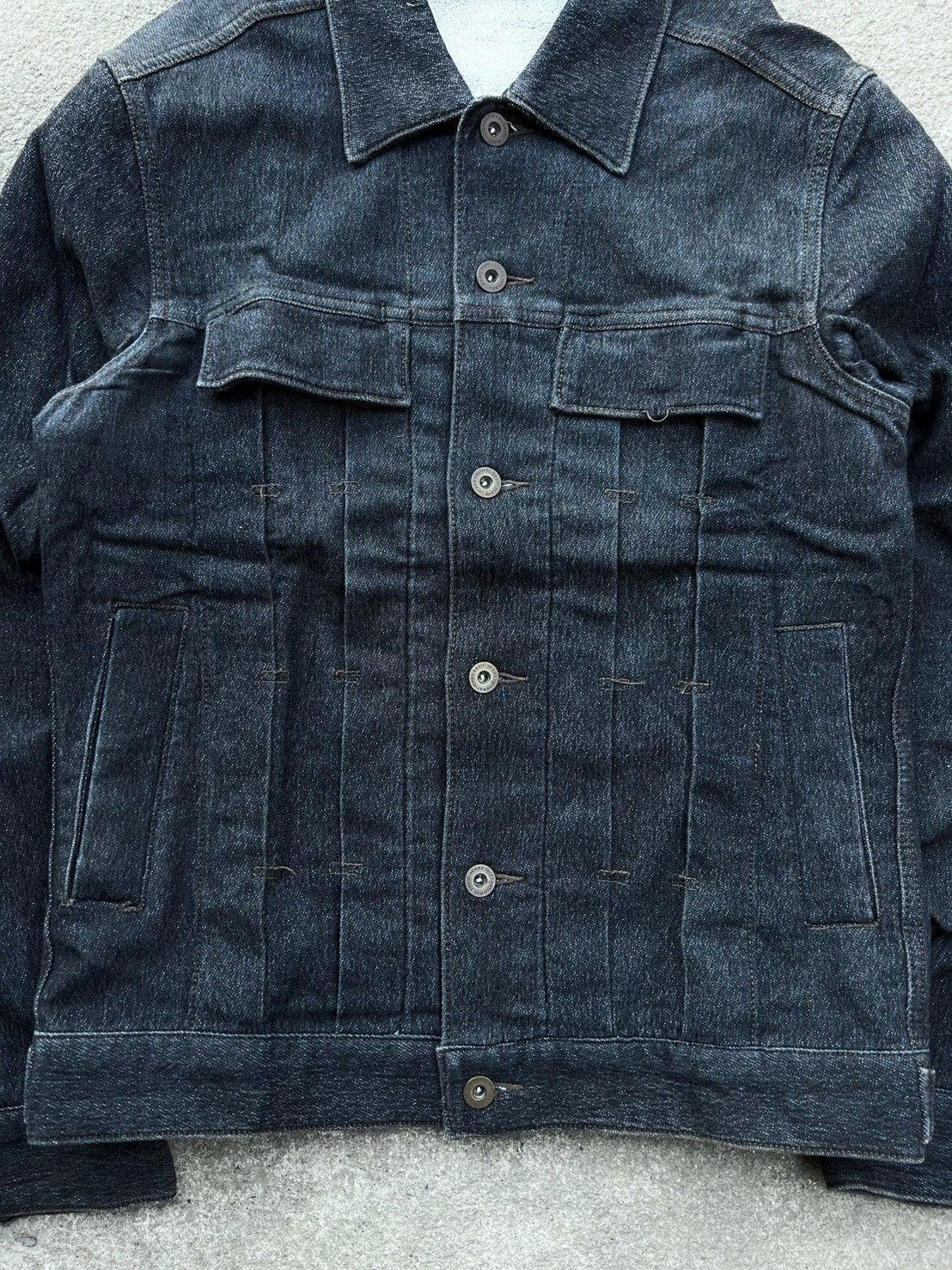PPFM Rare* Vintage PPFM Sweat Denim Jacket Size US S / EU 44-46 / 1 - 4 Thumbnail