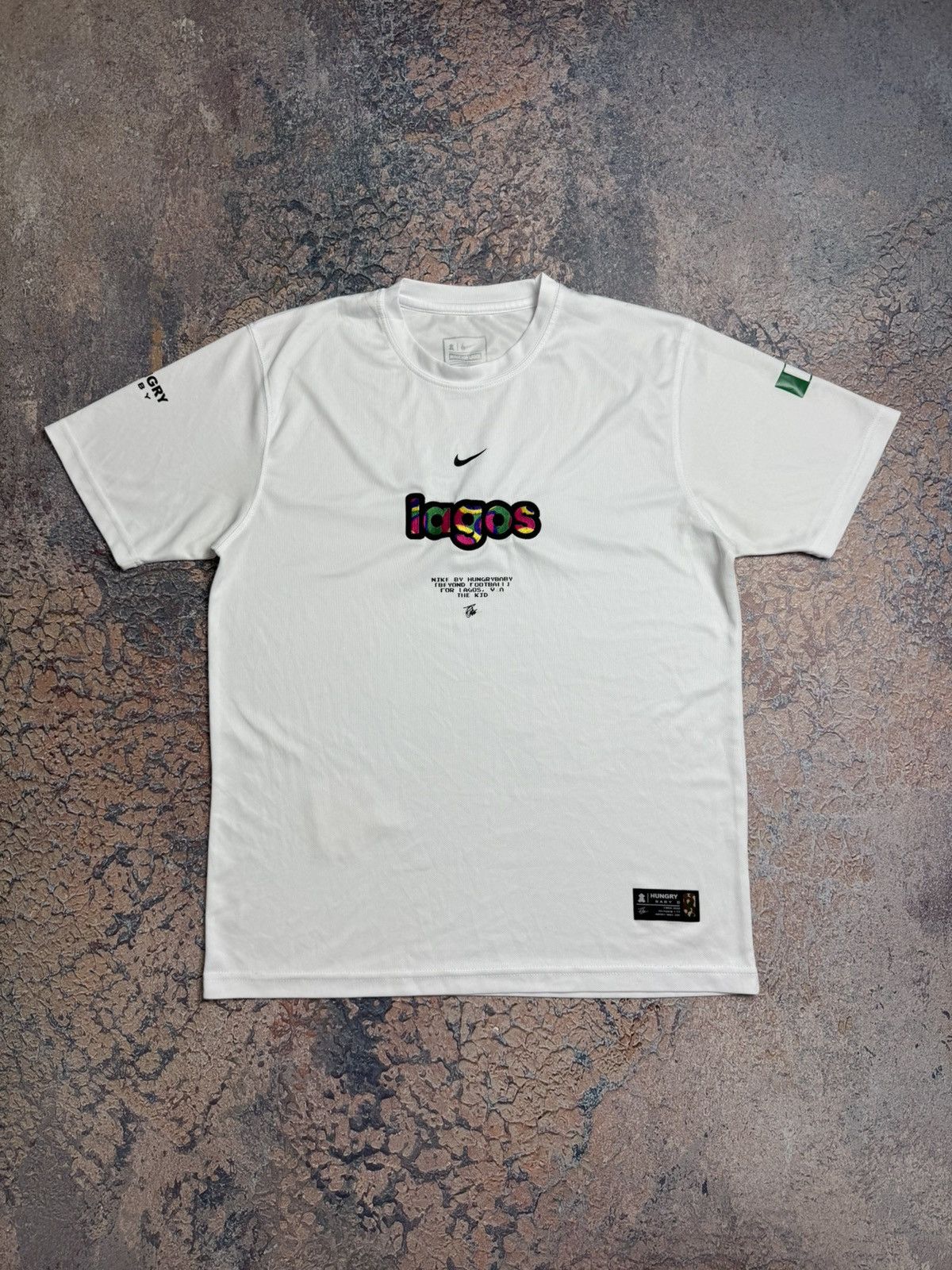 Nike Nike X Hungry Baby T-shirt Size L Y2K Drill Size US L / EU 52-54 / 3 - 1 Thumbnail
