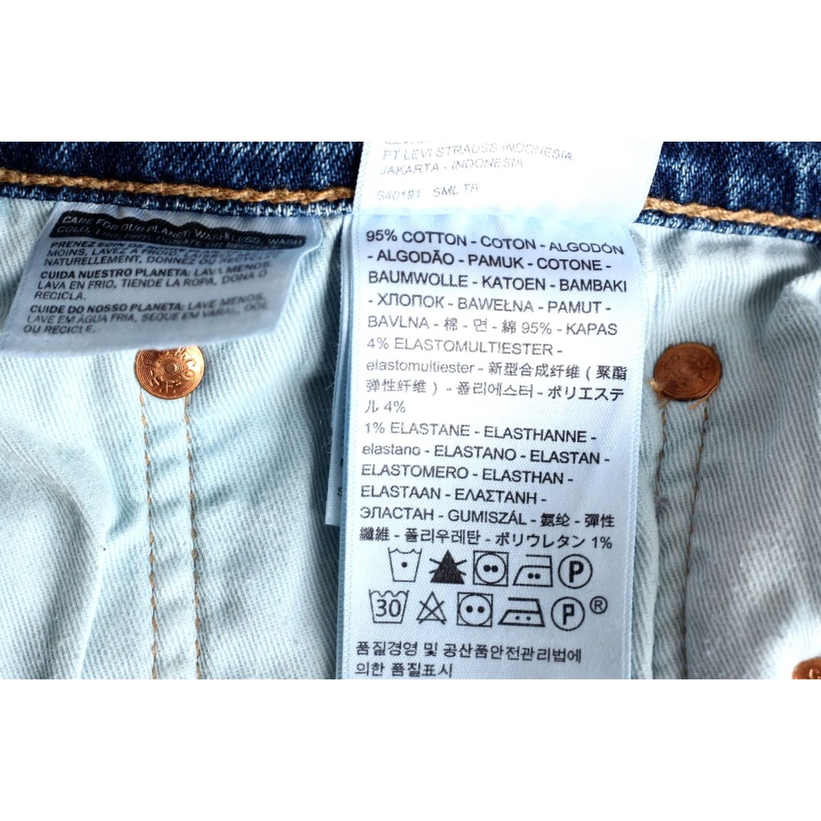 Levi's VINTAGE Levi’s 502 Jeans Men Size W31 L32 Tapered Stretch DZ7445 Size US 31 - 7 Thumbnail