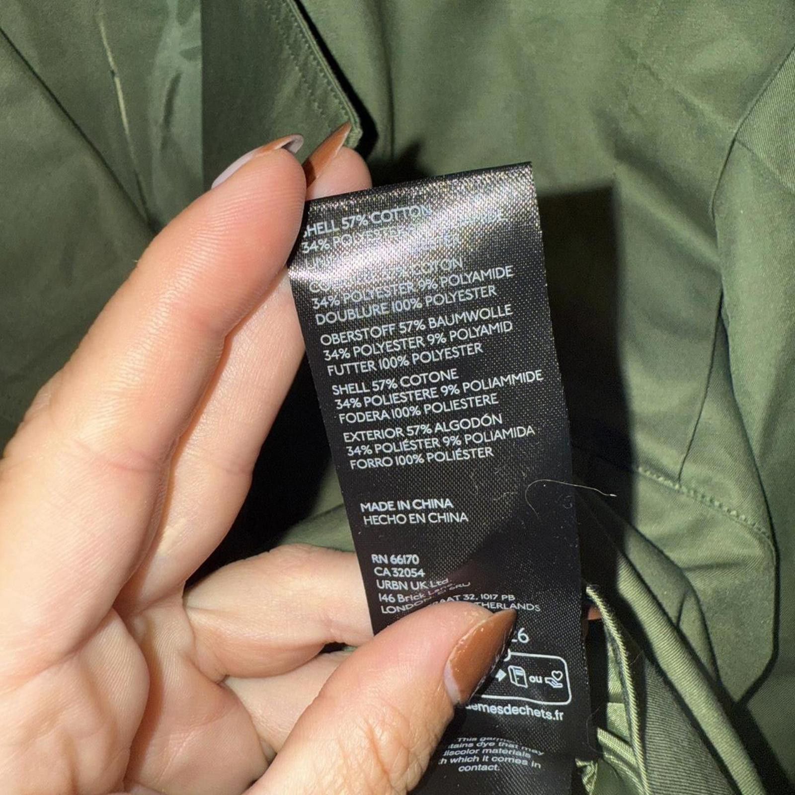 Free People Free People x Revolve Looking Glass Trench Coat in Army Size M / US 6-8 / IT 42-44 - 4 Thumbnail