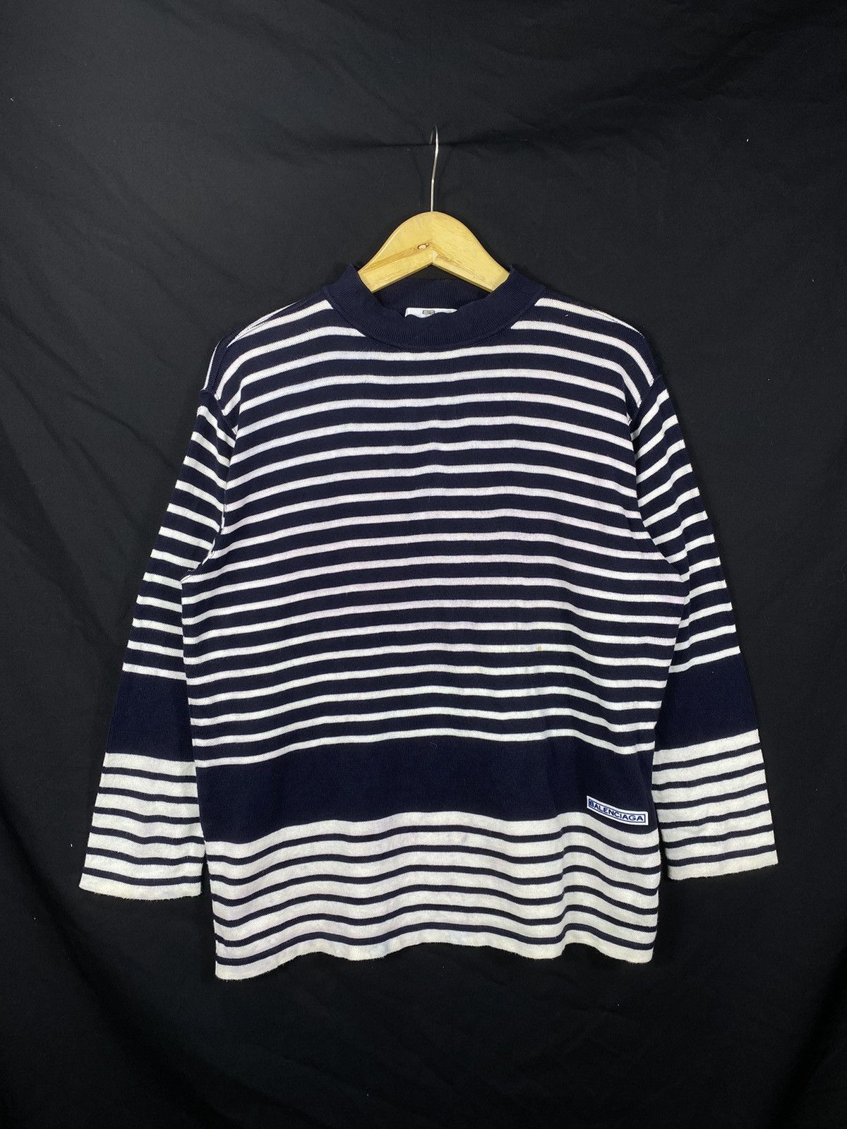 Balenciaga BALENCIAGA STRIP LONG SLEEVE SHIRT Size US M / EU 48-50 / 2 - 1 Thumbnail