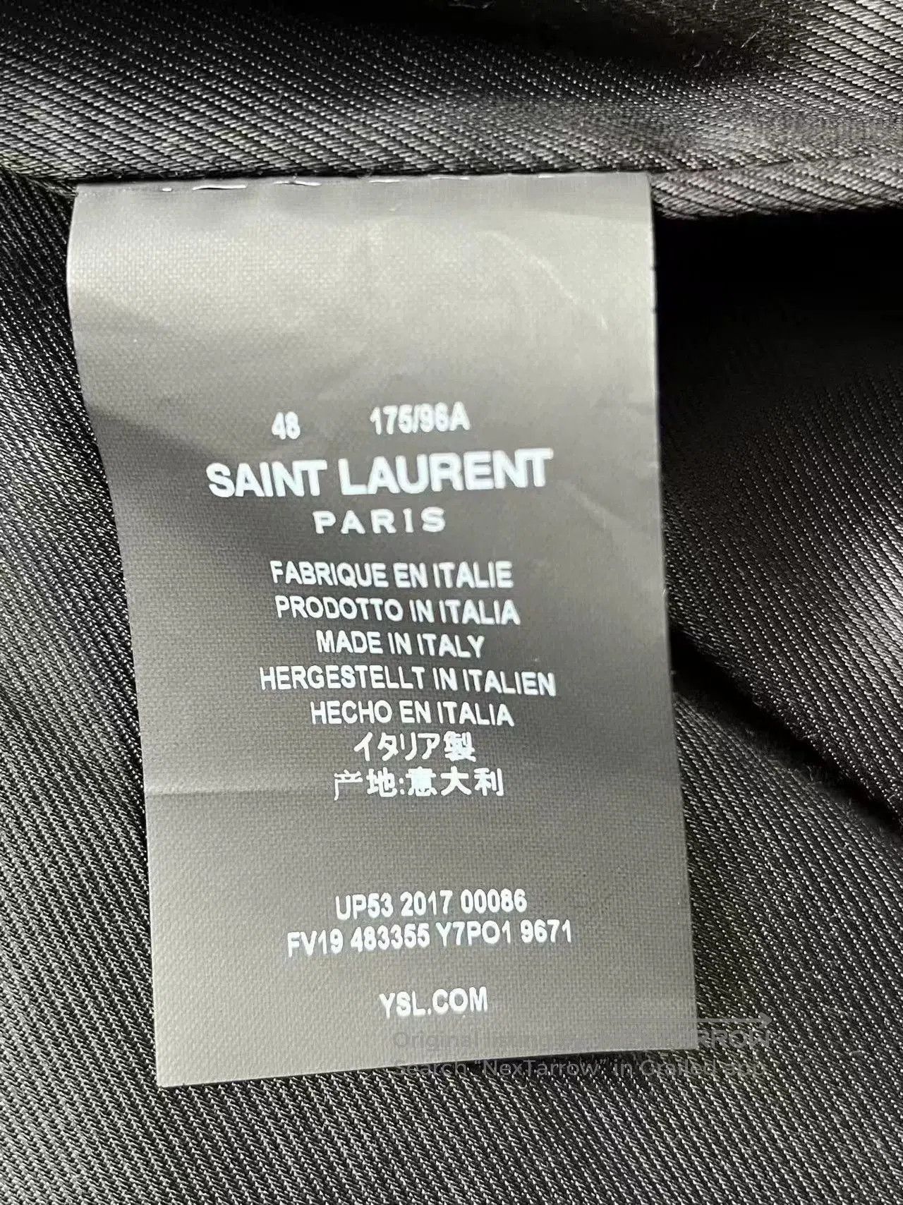 Saint Laurent Paris Saint Laurent Shearling Jacket with Removable Collar. Size US M / EU 48-50 / 2 - 6 Thumbnail