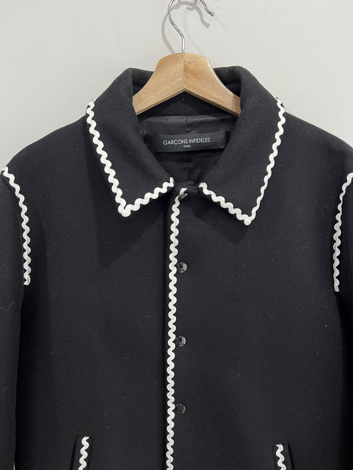 GARCONS INFIDELES Mens Garcons Infideles Marvin Teddy Jacket celine laurent Size US M / EU 48-50 / 2 - 4 Thumbnail