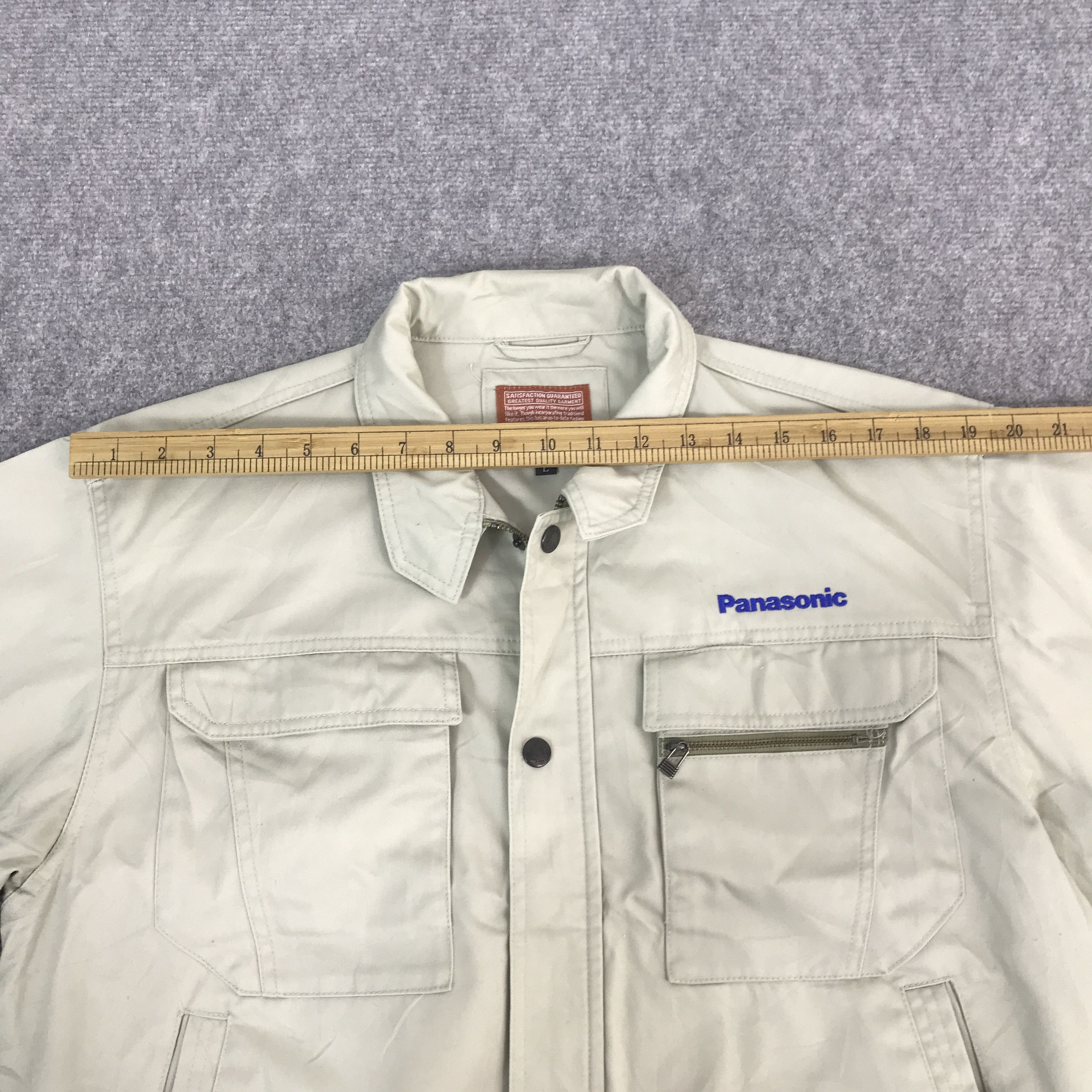 Japanese Brand vintage Panasonic Uniform Japan Workers jacket Size US L / EU 52-54 / 3 - 5 Thumbnail
