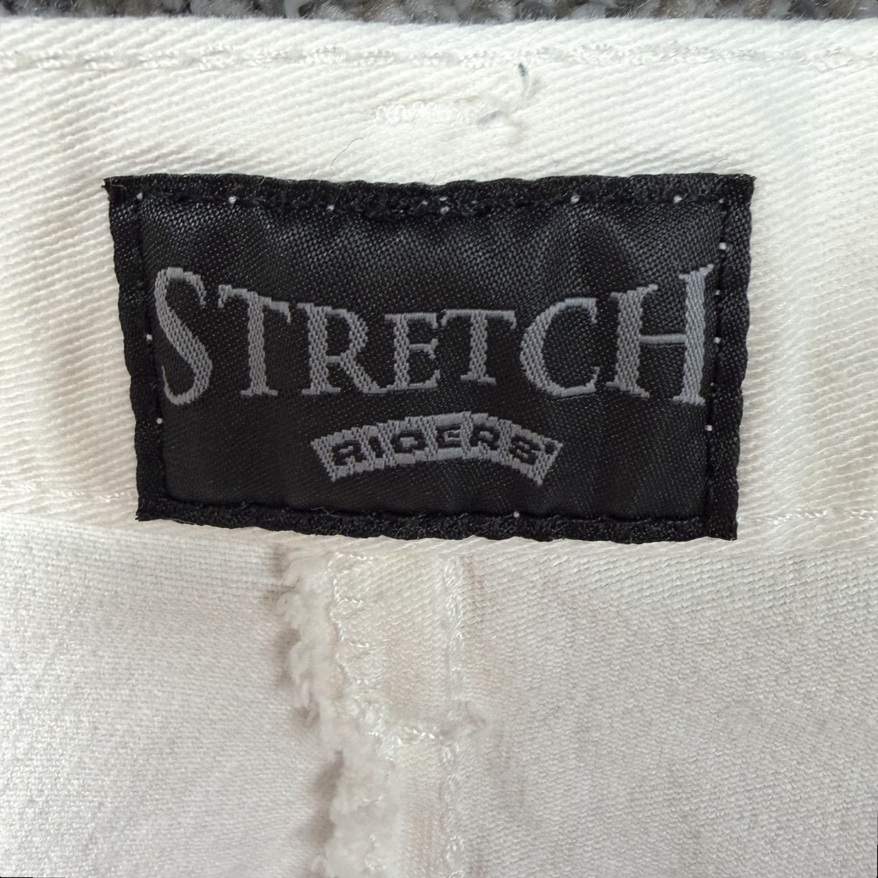 Vintage Riders Womens Capri Pants 12 Regular White Twill Stretch Capris Pockets Flat Front Summer 32x21.5 Mens? Size 34" / US 12 / IT 48 - 7 Thumbnail