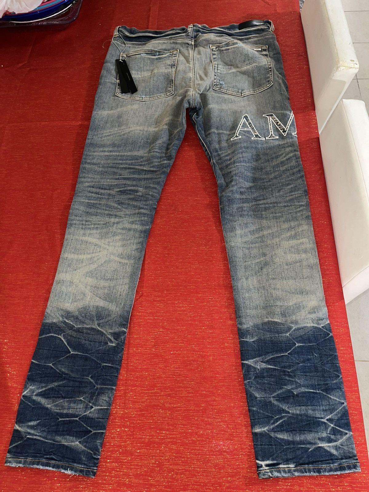 Amiri Amiri Core Logo Jean Sz 38 Size US 38 / EU 54 - 22 Thumbnail