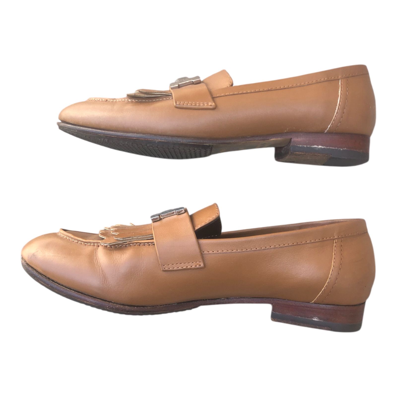 Hermes 🔥HERMES Goatskin Womens Royal Loafers 36 Naturel Size US 6 / IT 36 - 5 Thumbnail