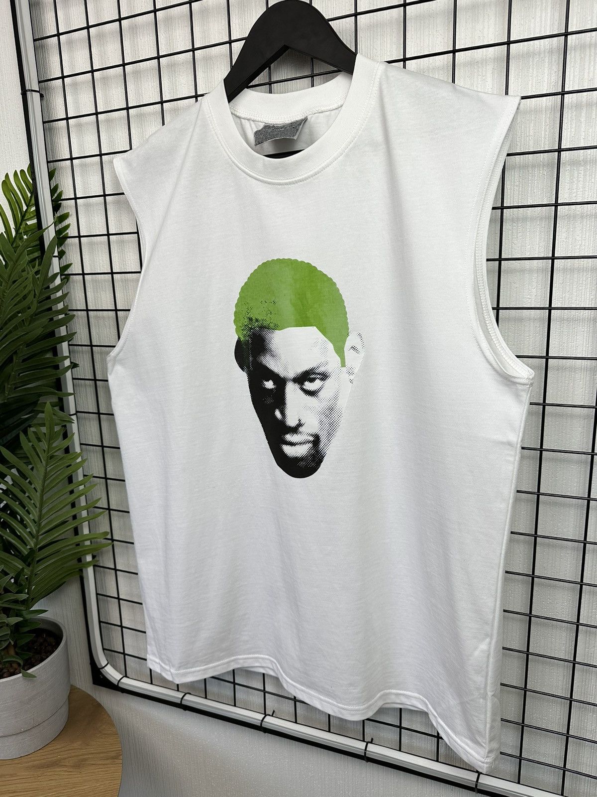 NBA Basketball Denis Rodman Graphics Printed Graphic Tank Top Size US L / EU 52-54 / 3 - 2 Thumbnail
