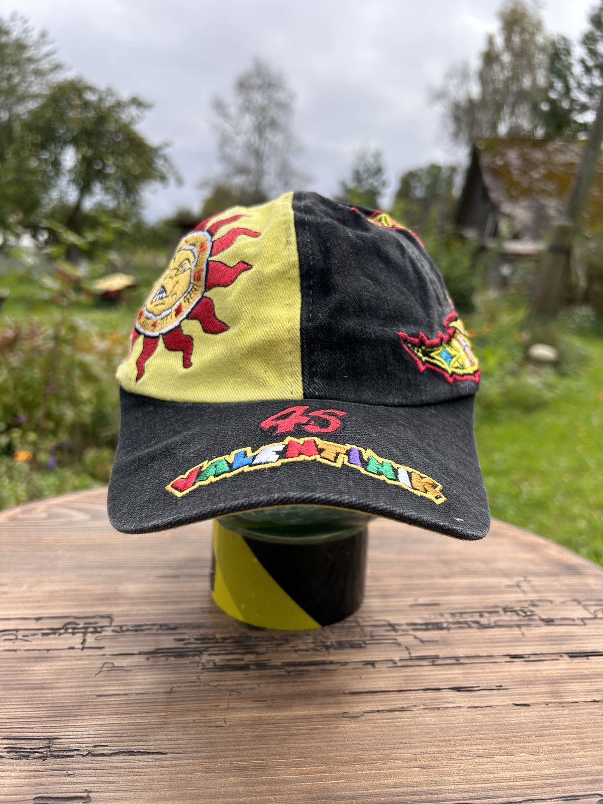 Vintage 90s Vintage Valentino Rossi Rare Embroidery Cap Hat Size ONE SIZE - 2 Thumbnail