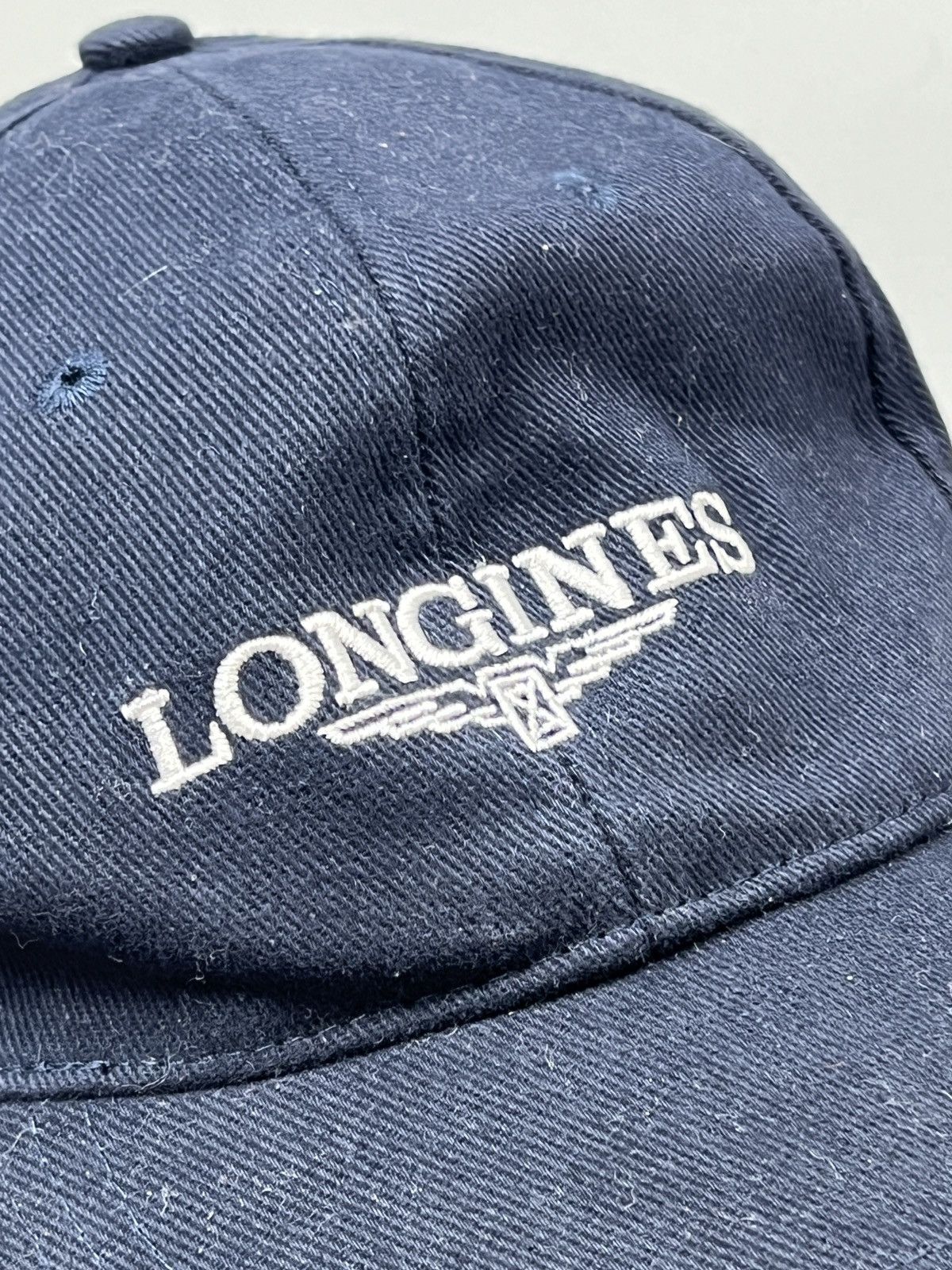 Longines Longines Navy Blue Baseball Cap Hat (Y0472) Size ONE SIZE - 3 Thumbnail