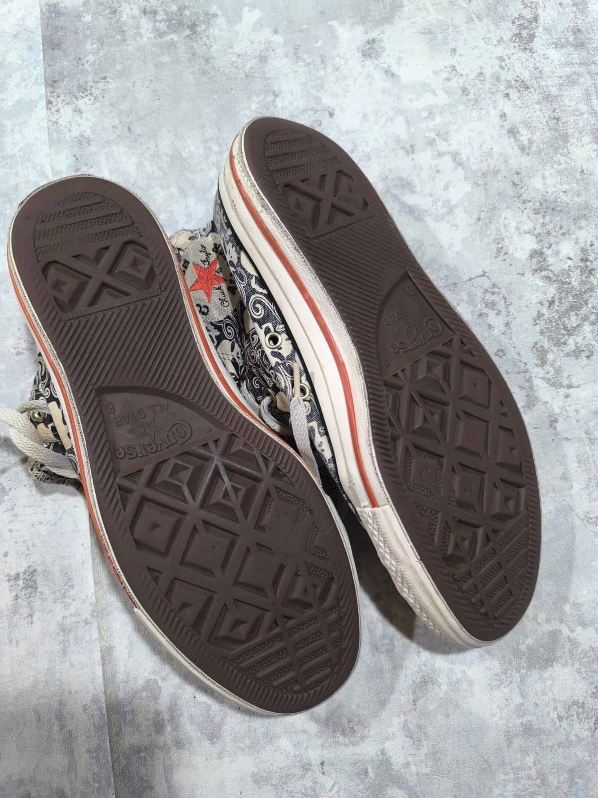 Hysteric Glamour Insane Skater Converse Skull Distressed Trashed Sneakers Size US 8.5 / EU 41-42 - 16 Thumbnail