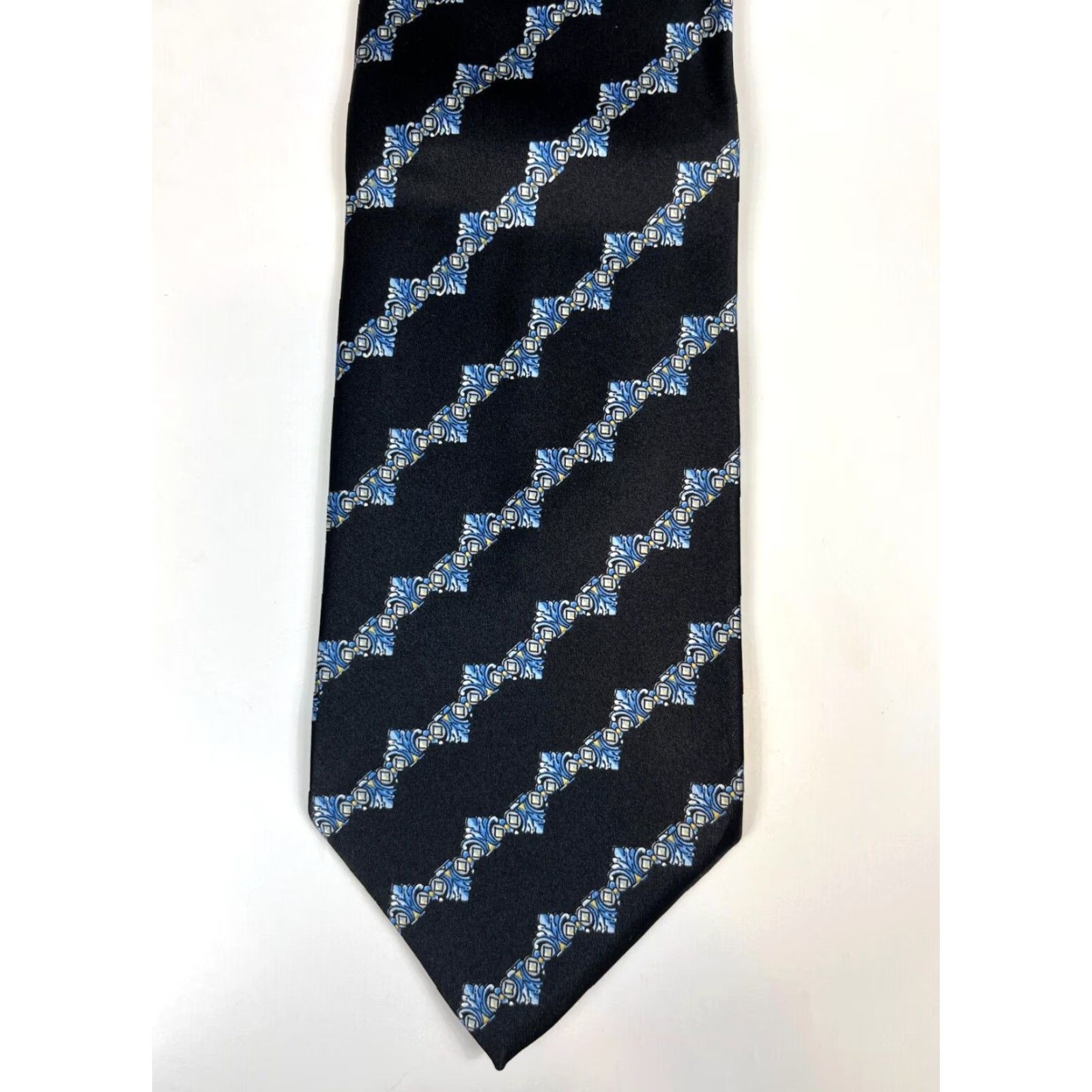 Brioni Brioni Men's Luxury Silk Tie Filigree Handmade in Italy Size ONE SIZE - 4 Thumbnail