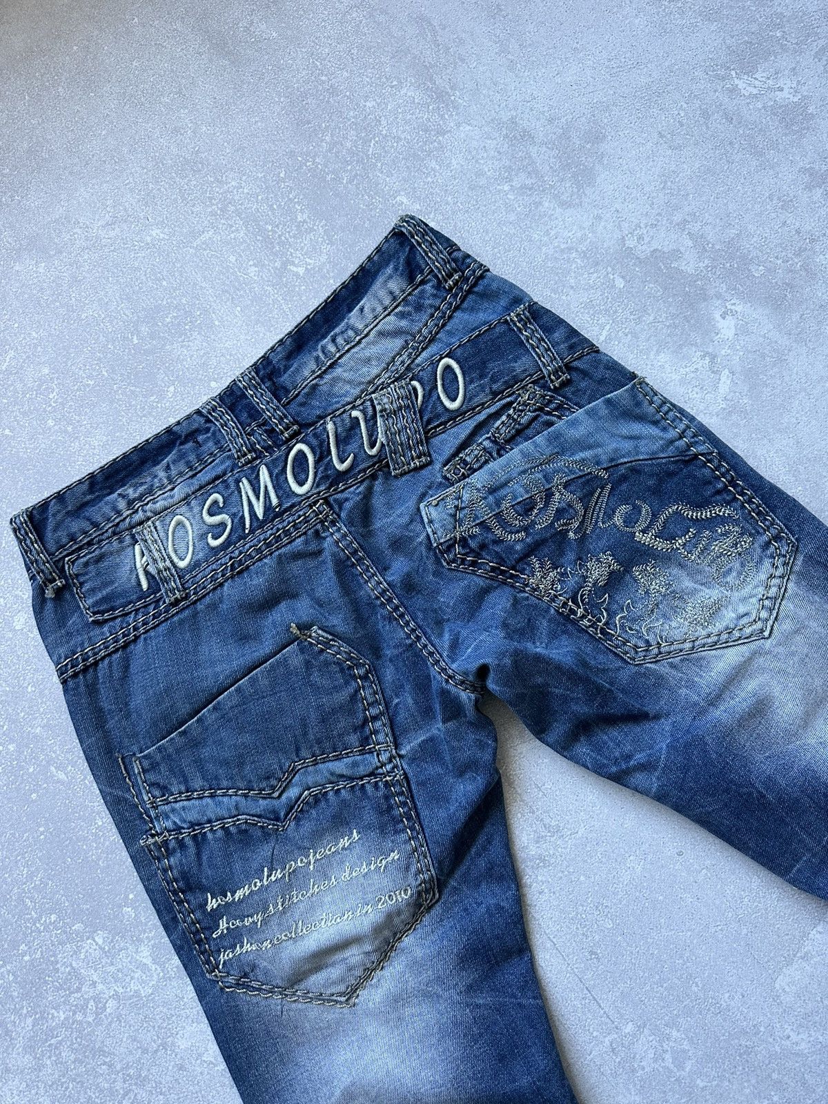 Japanese Brand × Vintage Jeans Kosmo-Lupo Y2K Japanese Style size 29 Vintage Crazy Size US 29 - 16 Thumbnail