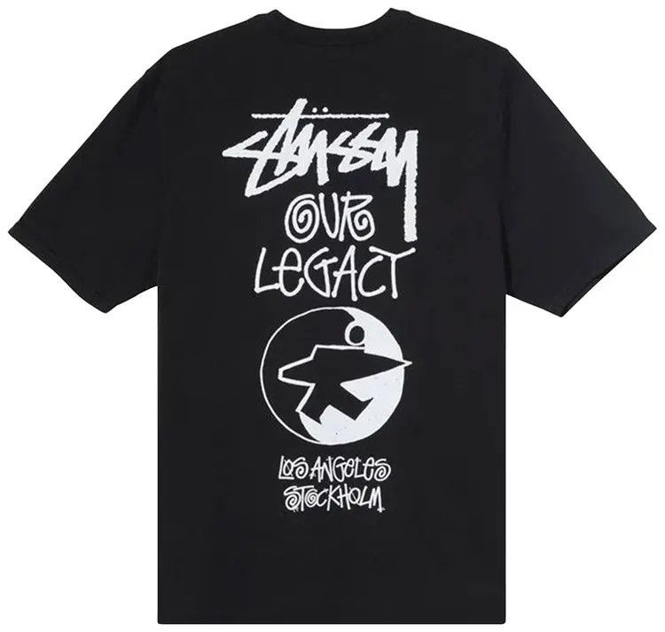 Our Legacy × Stussy Stussy x Our Legacy Surfman Pigment Dyed Tee Size US M / EU 48-50 / 2 - 4 Thumbnail