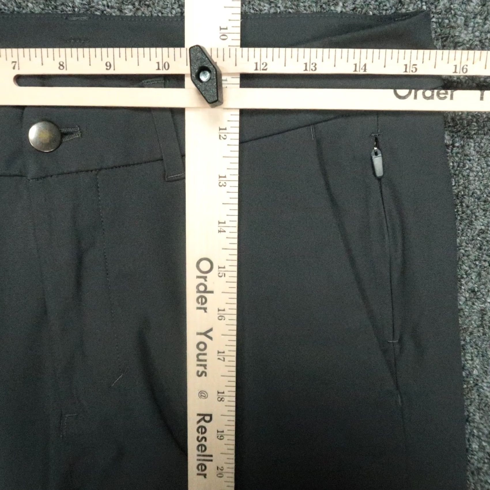 Lululemon Lululemon Pants Mens 30x32 Gray Commission Slim Zip Pocket Stretch Trouser - Chino, Business Casual, Workwear, Tie-dye not present Size US 30 / EU 46 - 7 Thumbnail