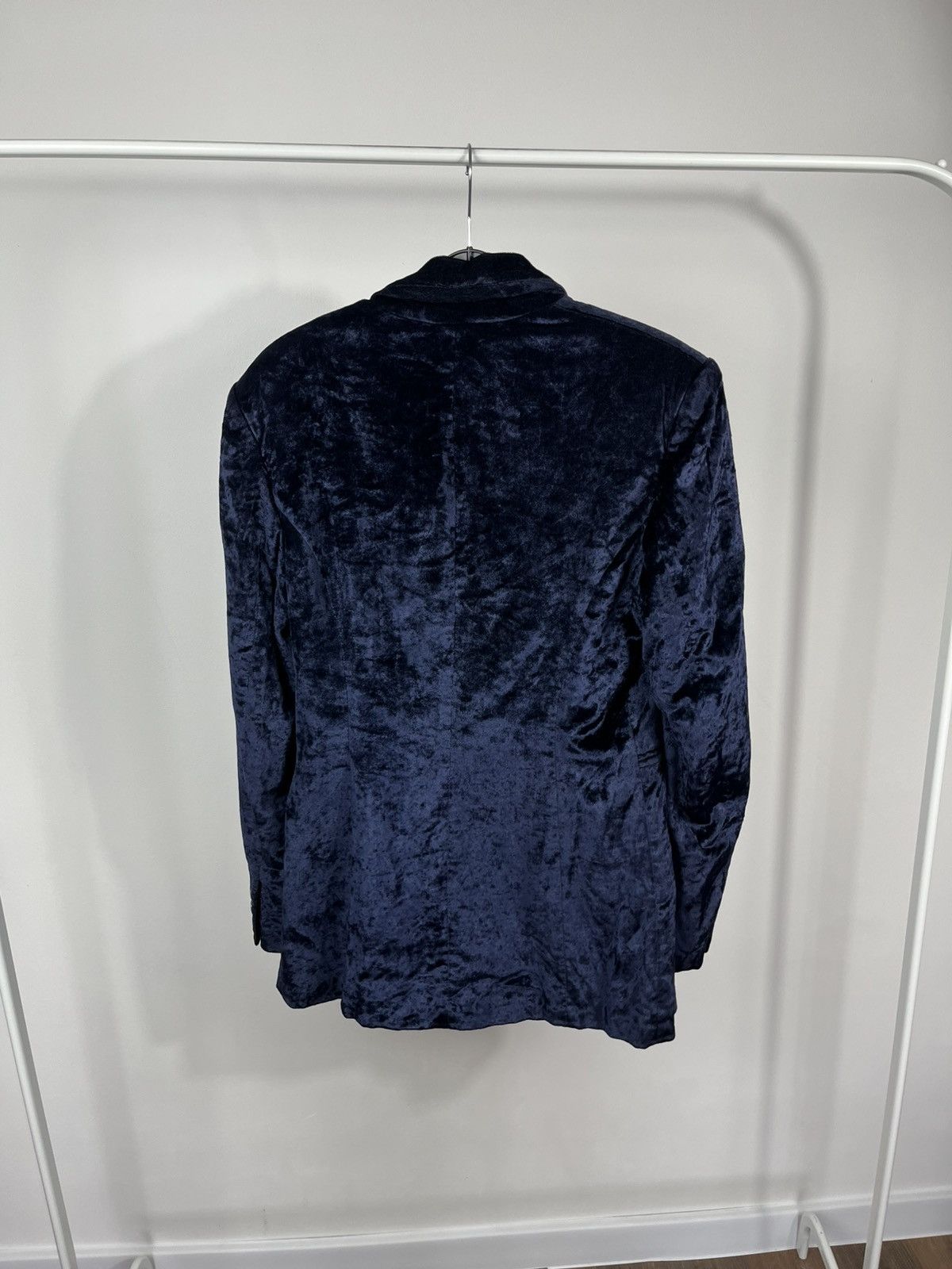 Karen Millen Karen Millen Navy Velvet Blazer Women Size 12 Elegant Jacket Size S / US 4 / IT 40 - 10 Thumbnail