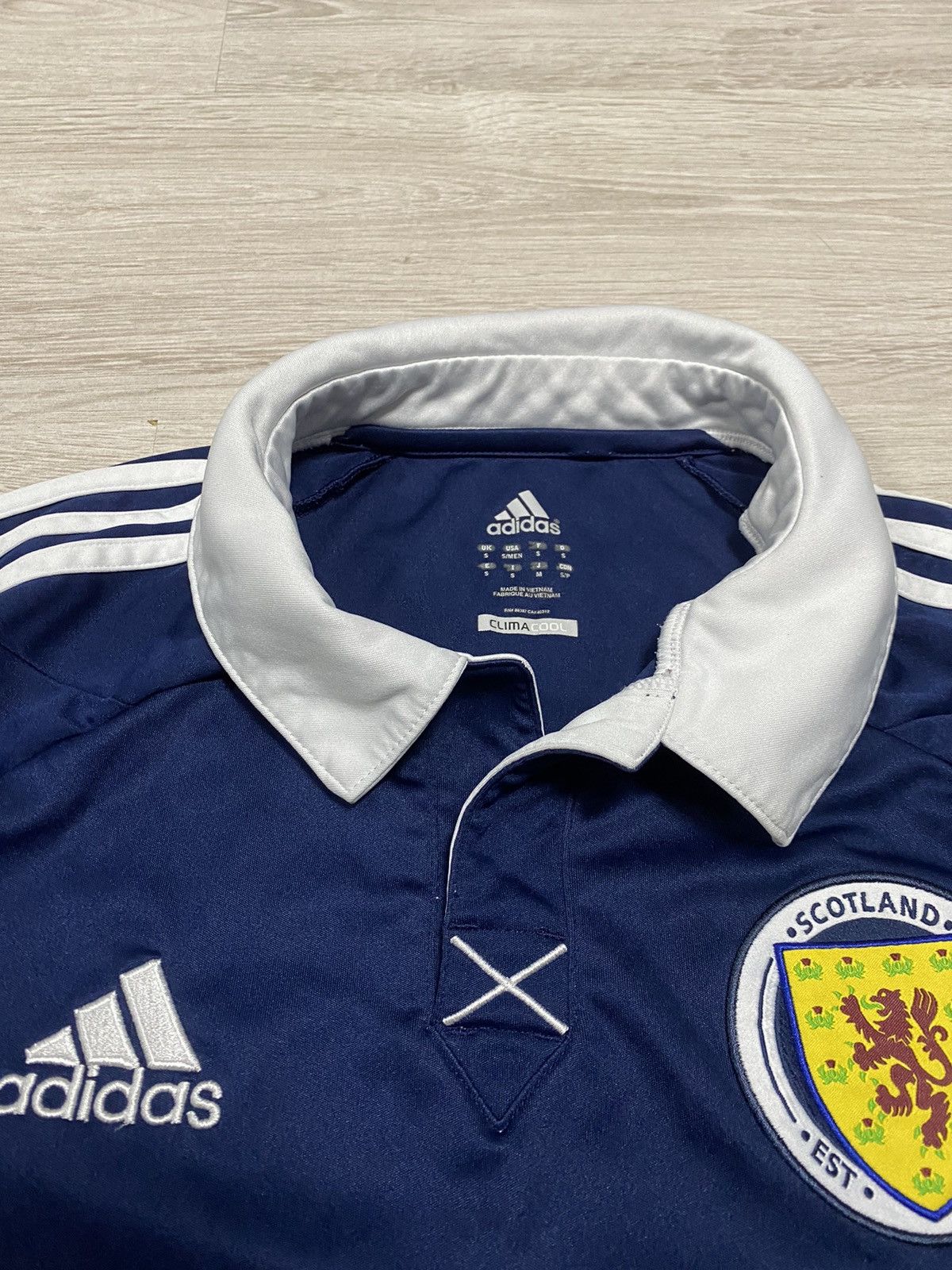 Adidas × Vintage Adidas jersey national team Scotland Scottish size S 2012 Size US S / EU 44-46 / 1 - 3 Thumbnail