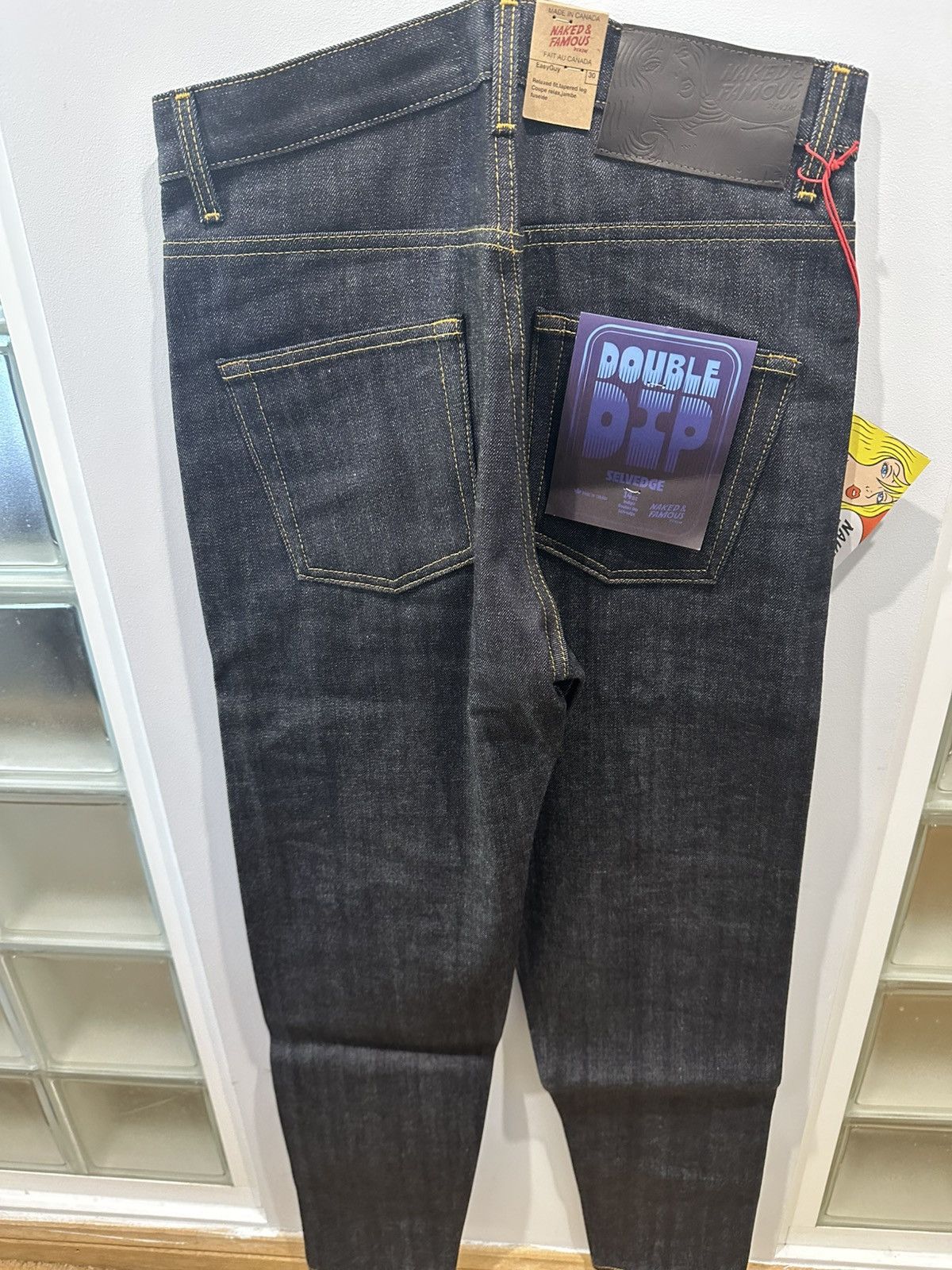 Naked & Famous Easy Guy - Double Dip Selvedge - Indigo Size US 30 / EU 46 - 4 Thumbnail
