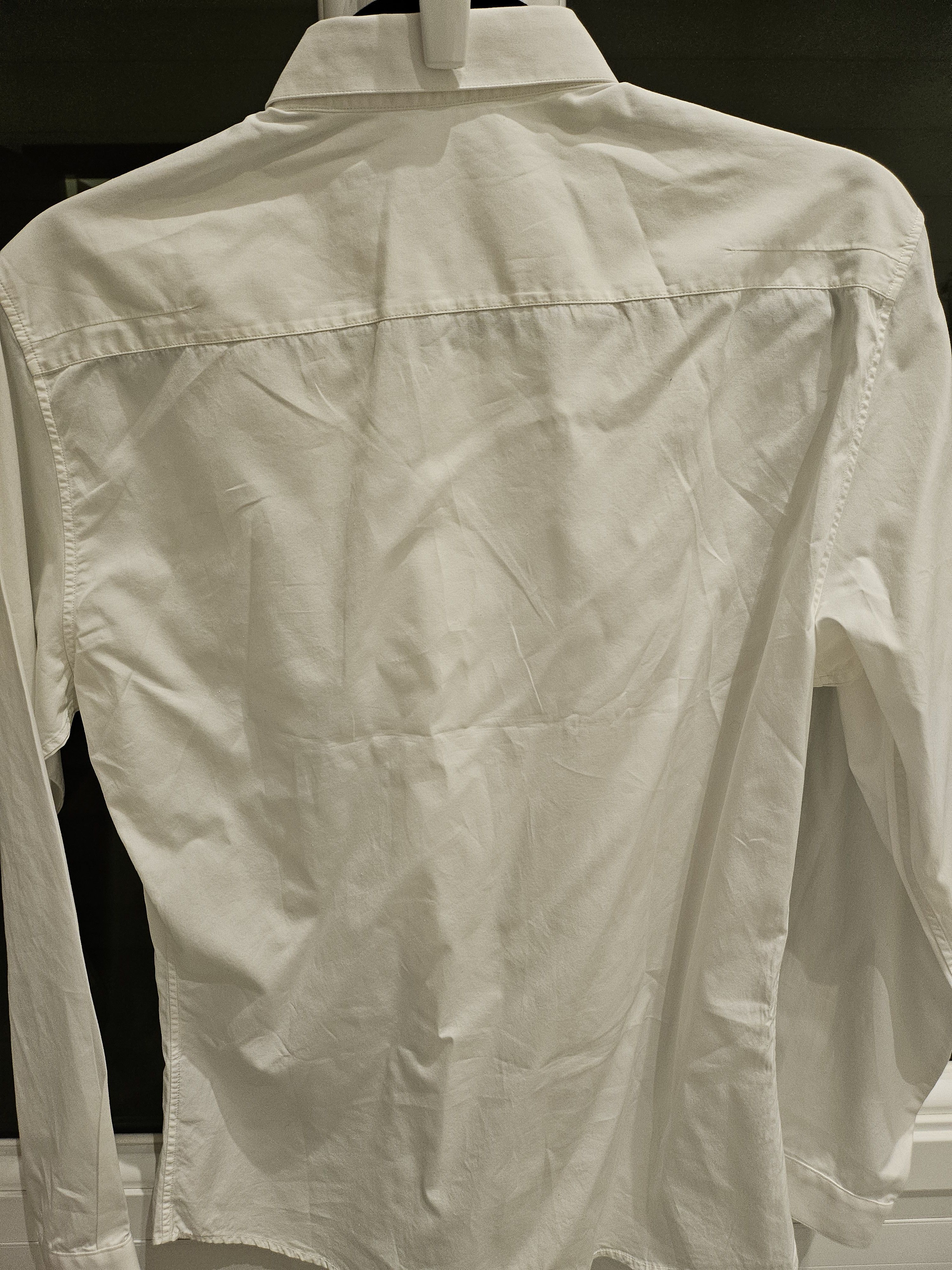 Dior Dior Homme FW13 White shirt with buckle detail Size US S / EU 44-46 / 1 - 2 Thumbnail