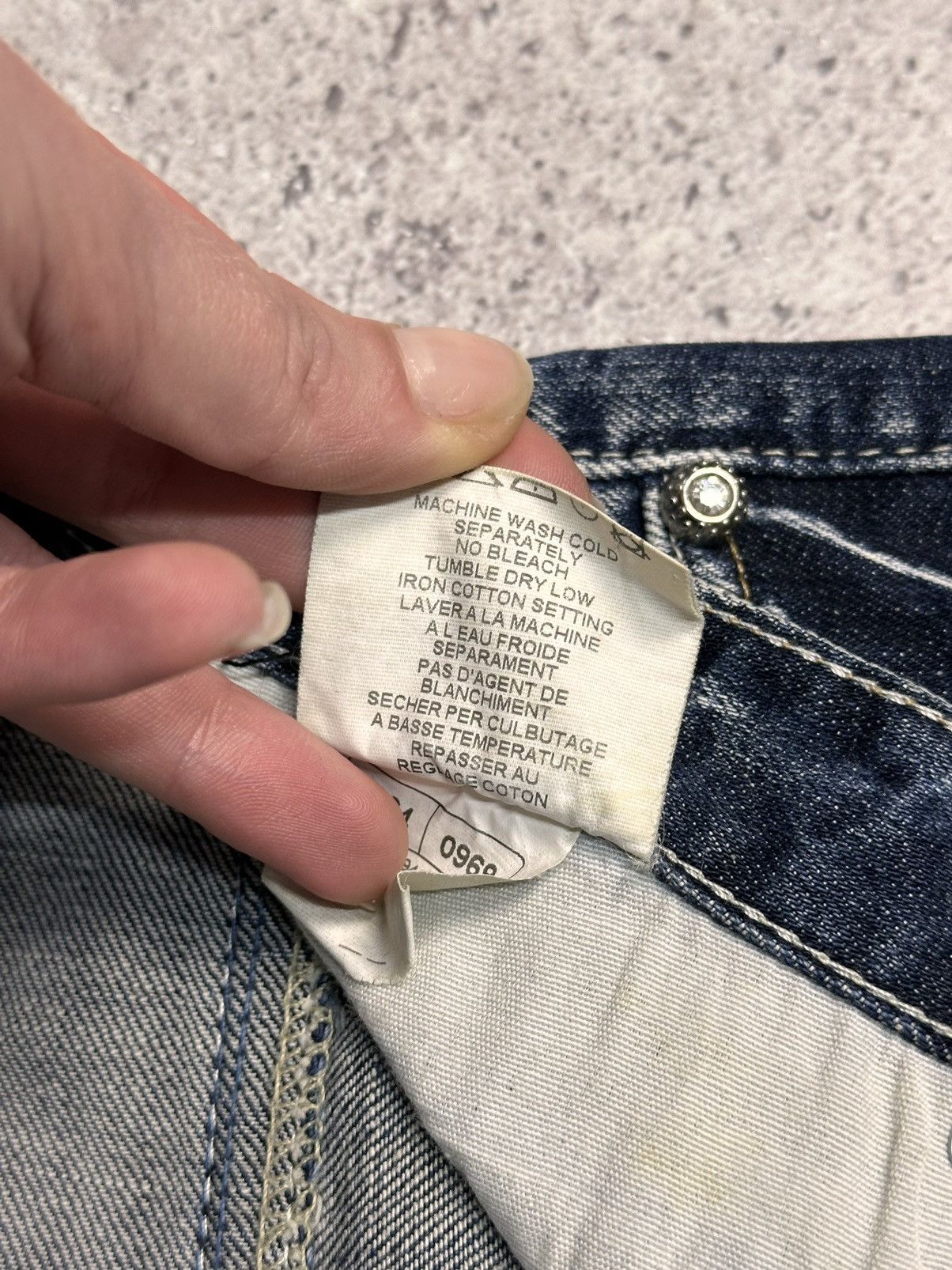 Roberto Cavalli Roberto Cavalli blue denim pants vintage y2k Size 28" / US 6 / IT 42 - 10 Thumbnail
