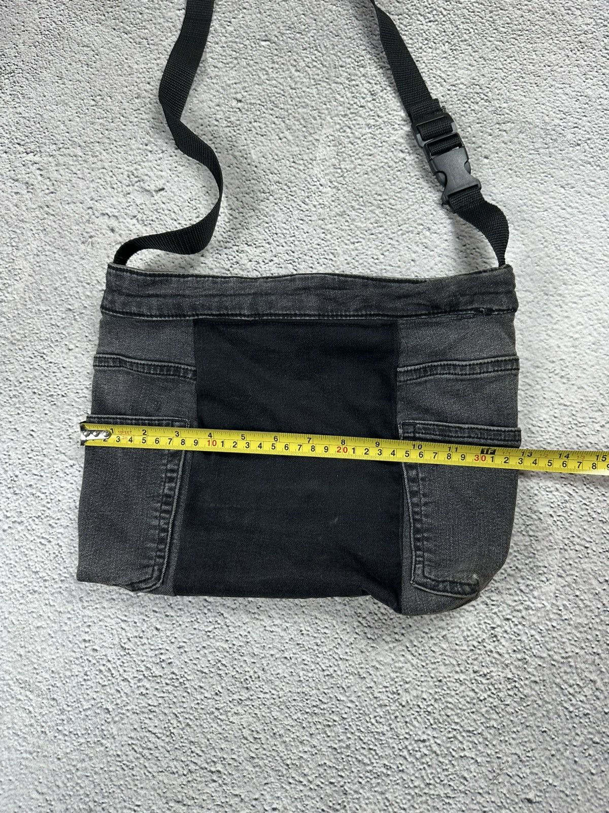 Japanese Brand Crazy Multipocket Shoulder Bag Diesel Style Tote Y2K Size ONE SIZE - 10 Thumbnail