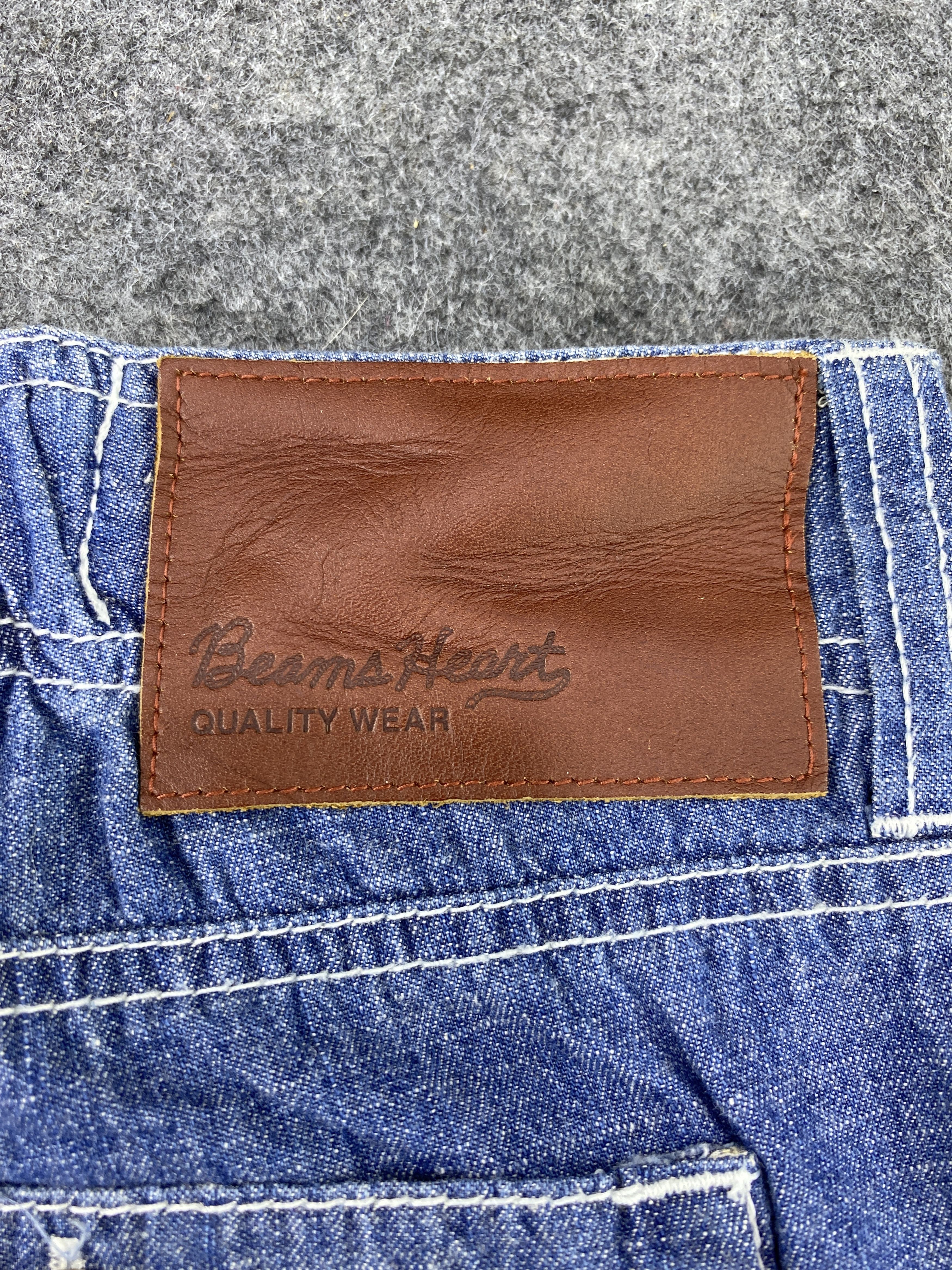 Beams Plus Beams heart capri Jeans - J993 Size 30" / US 8 / IT 44 - 10 Thumbnail
