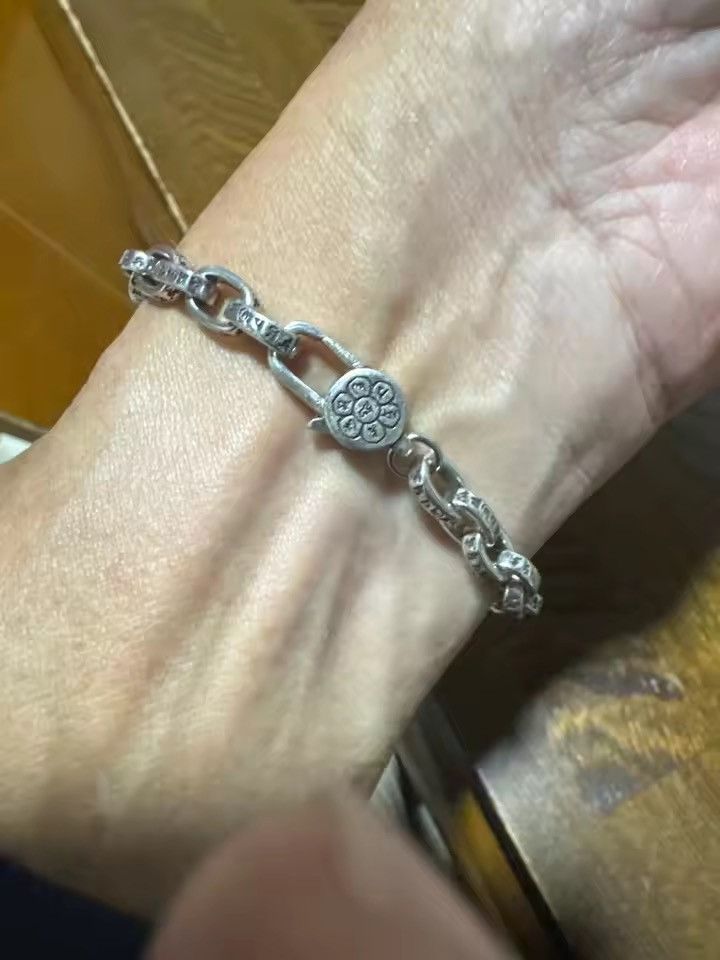 Jewelry 19 cm Six-Character Mantra Bracelet Size ONE SIZE - 8 Thumbnail