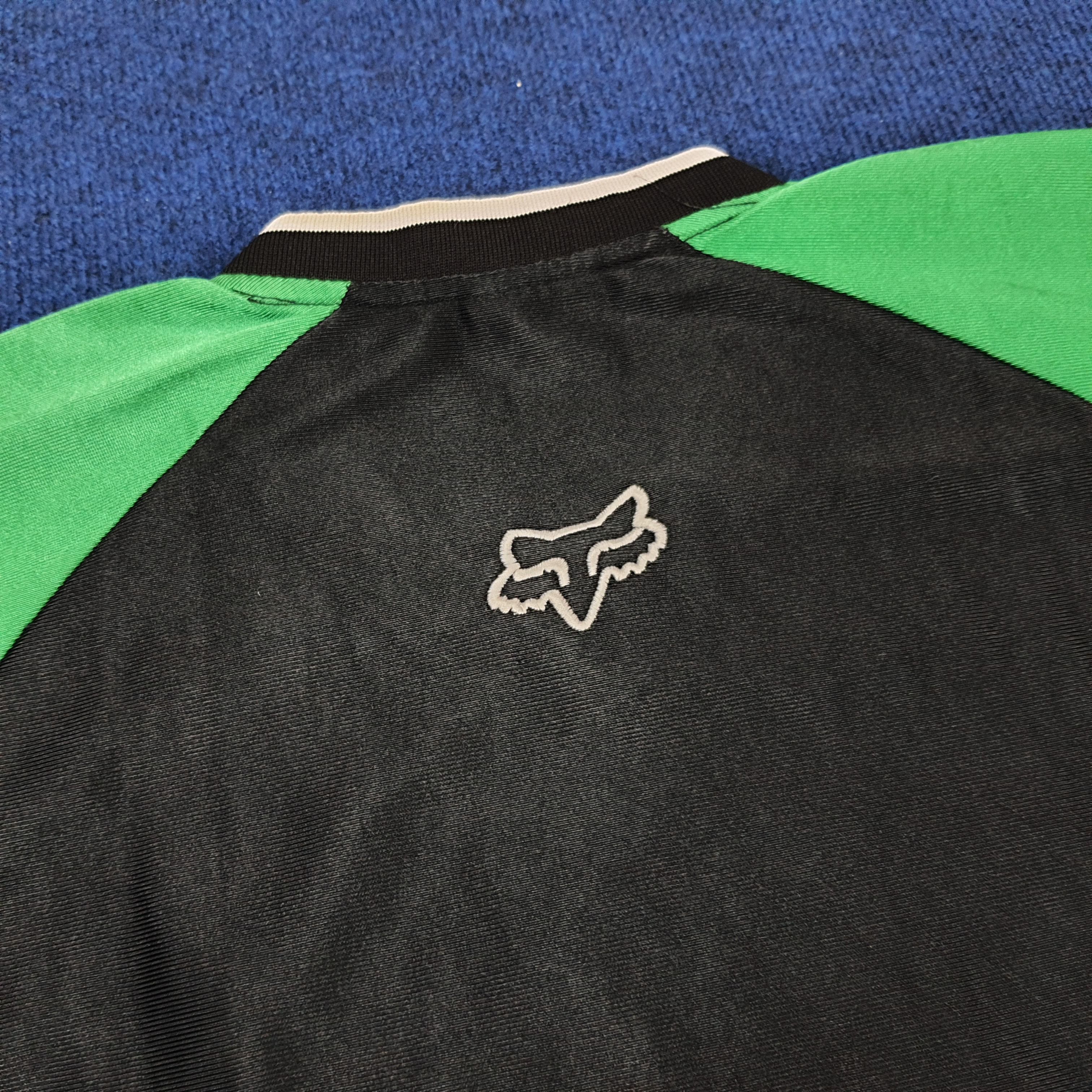 Fox Racing × Vintage Vintage Fox Racing Sportwear Jersey Size US XL / EU 56 / 4 - 4 Thumbnail