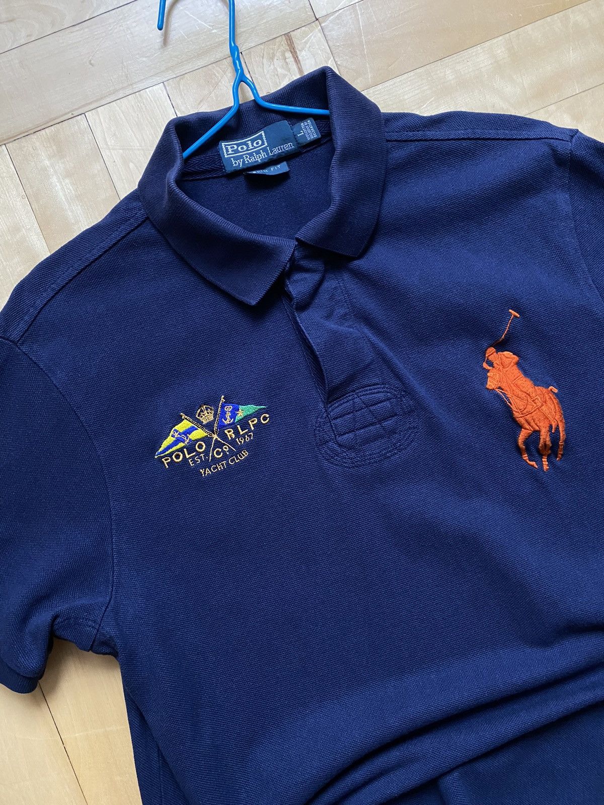 Polo Ralph Lauren × Vintage Vintage Polo Ralph Lauren Men’s Big Logo Size US L / EU 52-54 / 3 - 4 Thumbnail