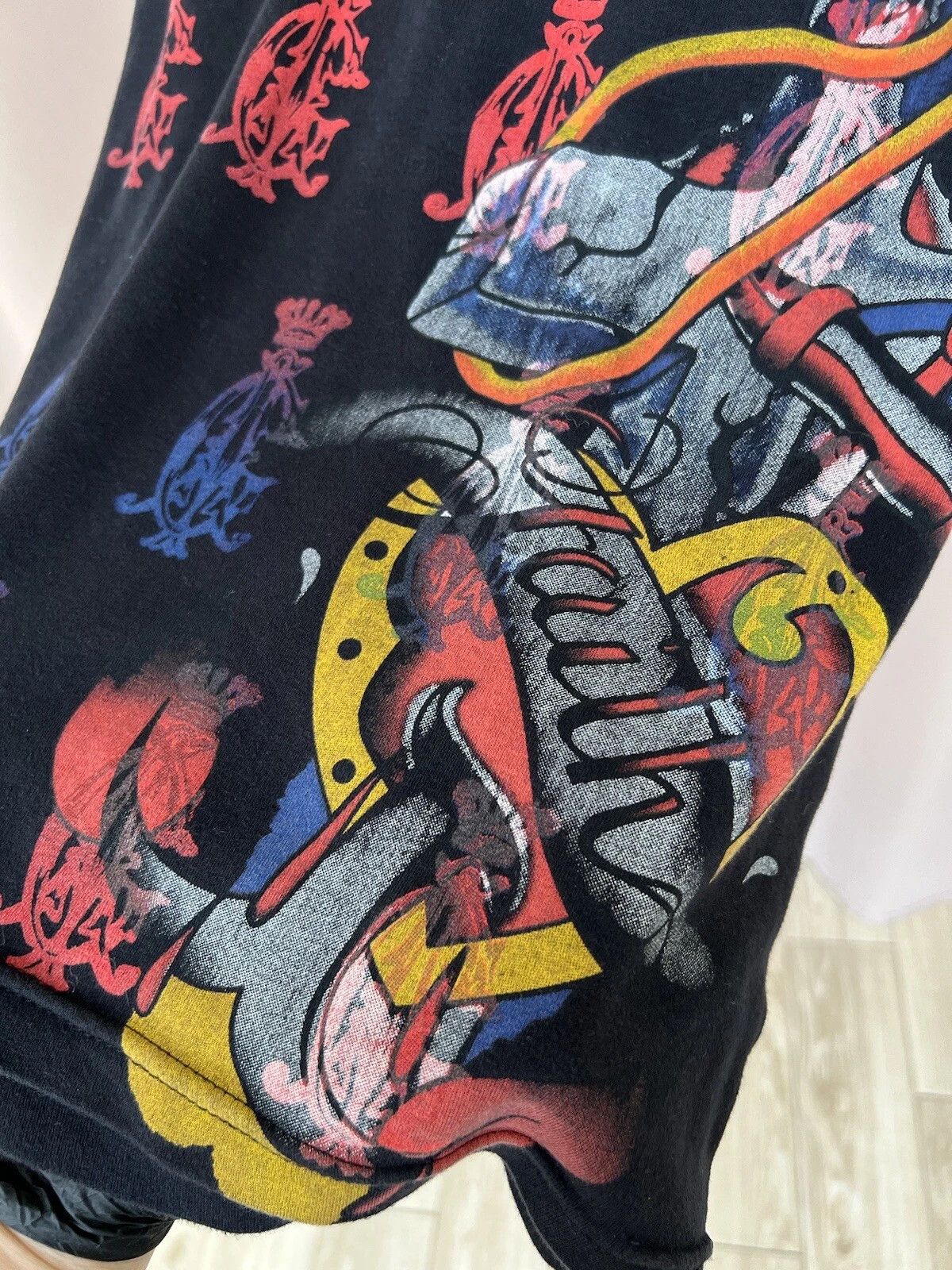 Christian Audigier Christian Audigier Los Angeles Print T-Shirt Womens Size XL Size US XL / EU 56 / 4 - 13 Thumbnail