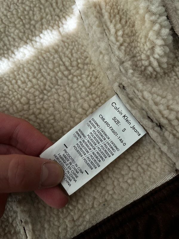 Other Calvin Klein Jeans Shearling Jacket Warm Size US S / EU 44-46 / 1 - 7 Thumbnail