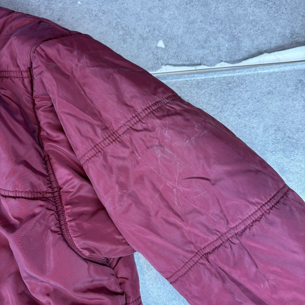 Nike Vintage 90s black/red nike puffer jacket 2 side pockets Size US XL / EU 56 / 4 - 7 Thumbnail