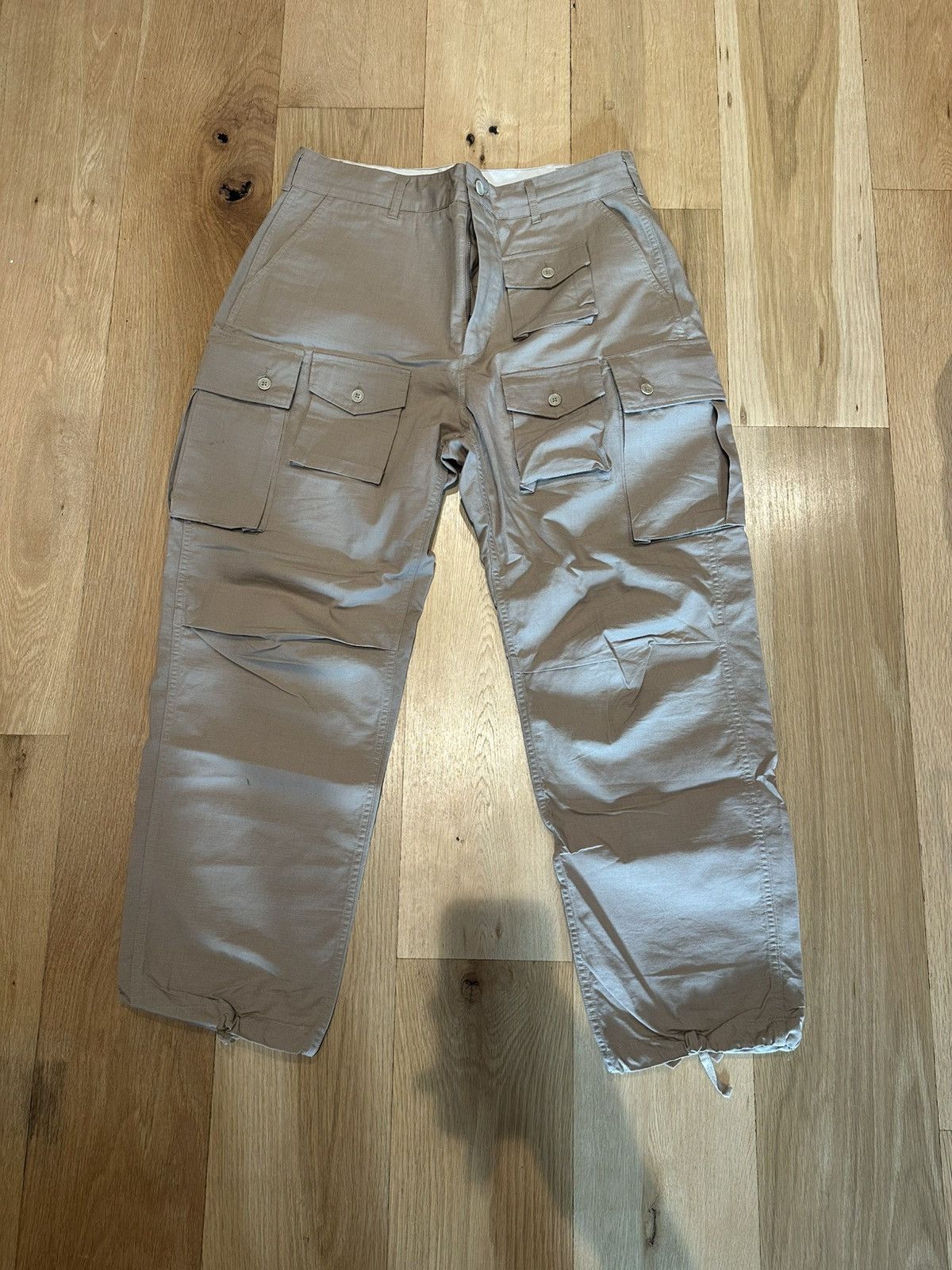 Engineered Garments Engineered Garments - Cotton Ripstop FA Flight Cargo Pants Size US 36 / EU 52 - 1 Thumbnail