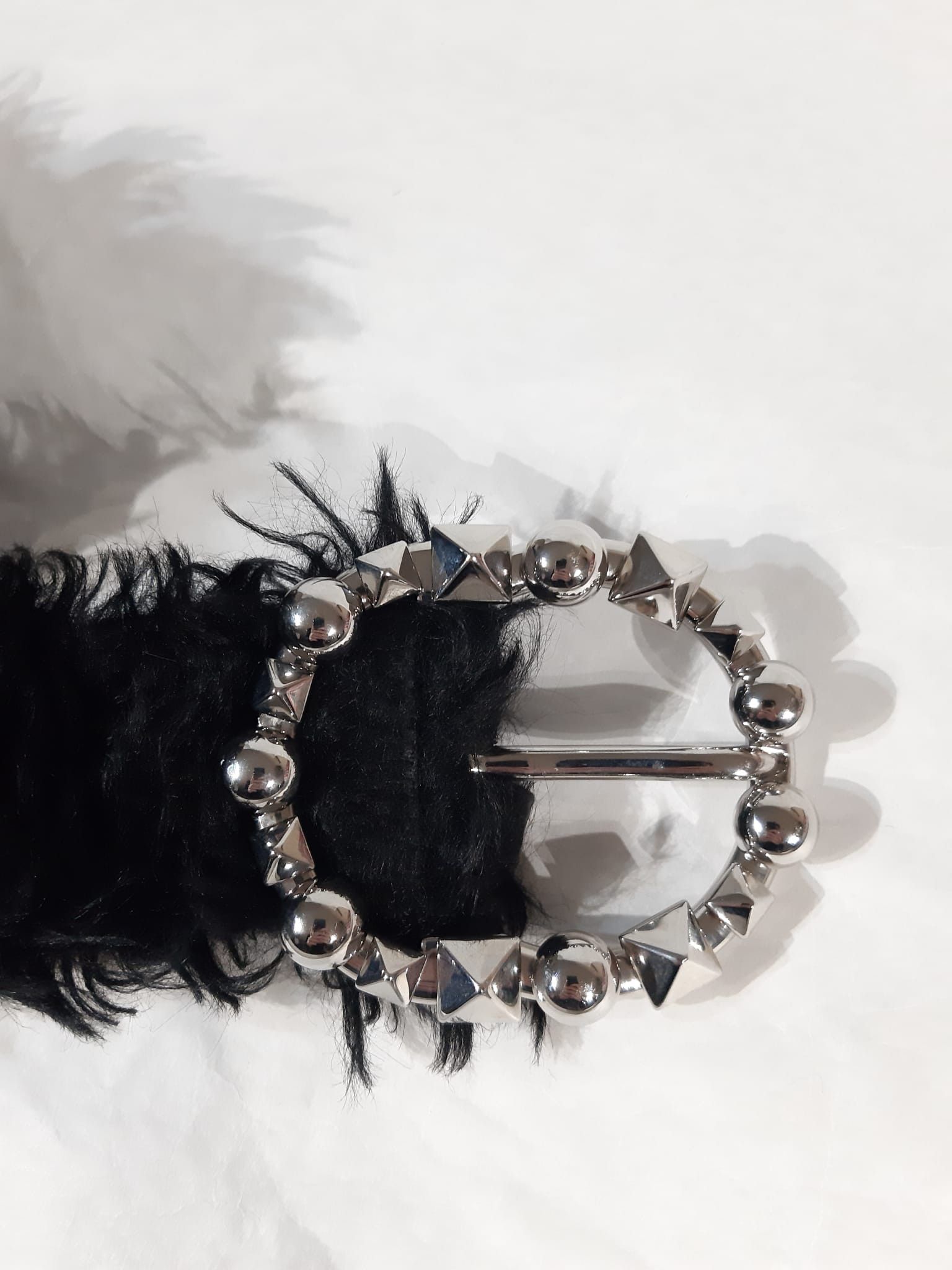Miu Miu MiuMiu Mohair Fur Belt Size ONE SIZE - 4 Thumbnail