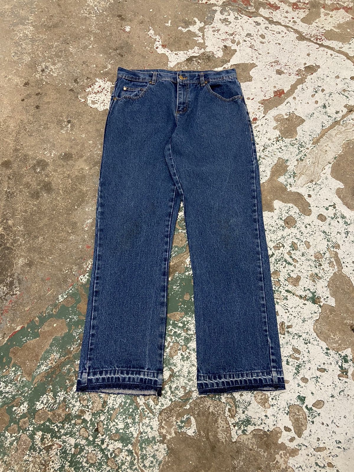 Vintage Vintage Blue Denim Jeans Size US 32 / EU 48 - 1 Thumbnail