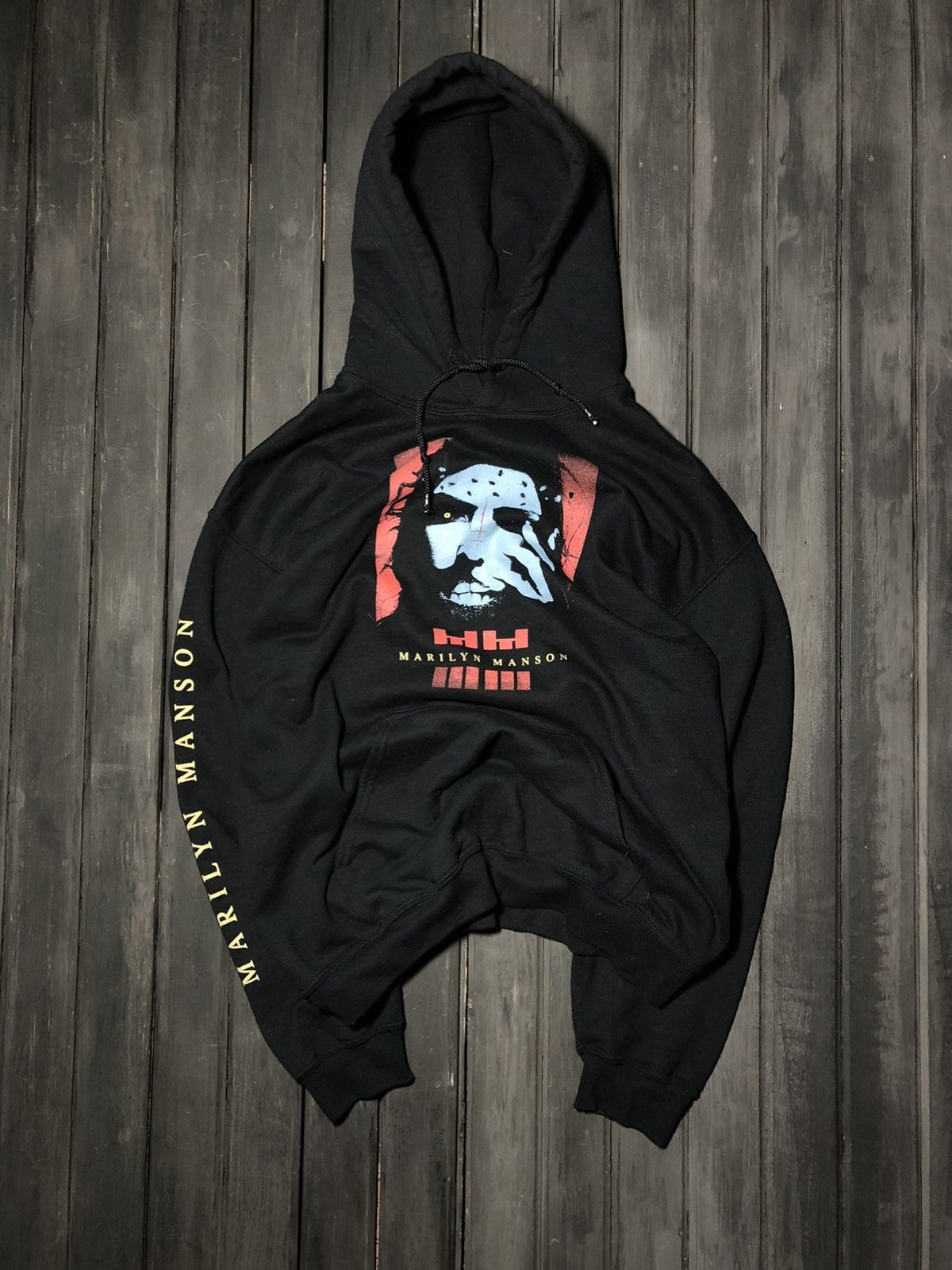 Marilyn Manson Marilyn Manson x H&M Graphic Tour Print Hoodie