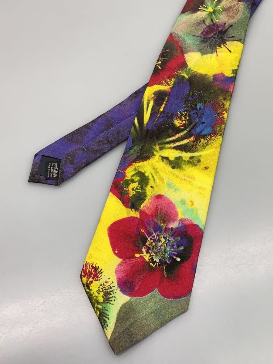 Jean Paul Gaultier Floral Silk Tie Size ONE SIZE - 2 Thumbnail