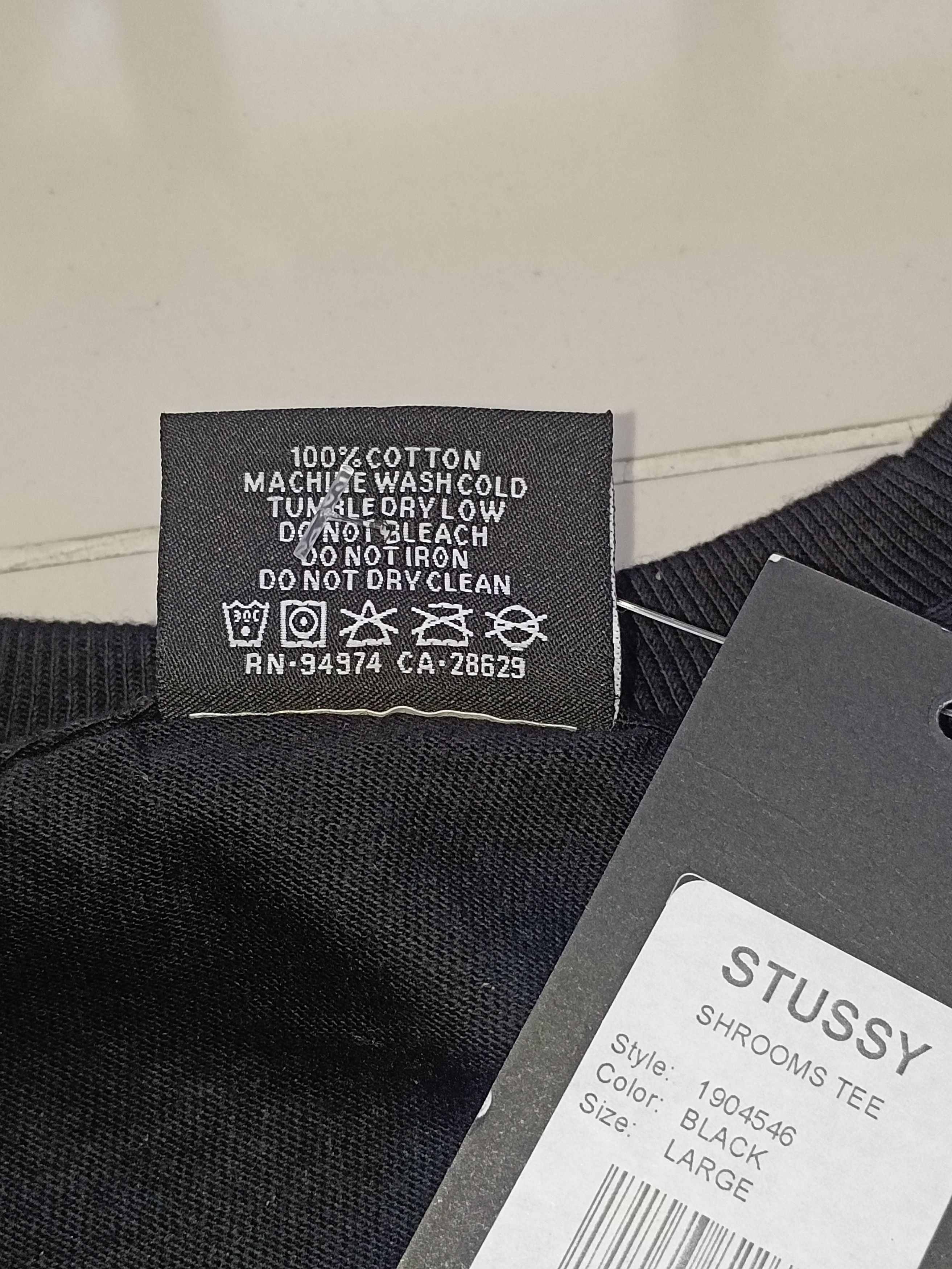 Stussy × Vintage Stussy Mushroom Tee Size US L / EU 52-54 / 3 - 7 Thumbnail