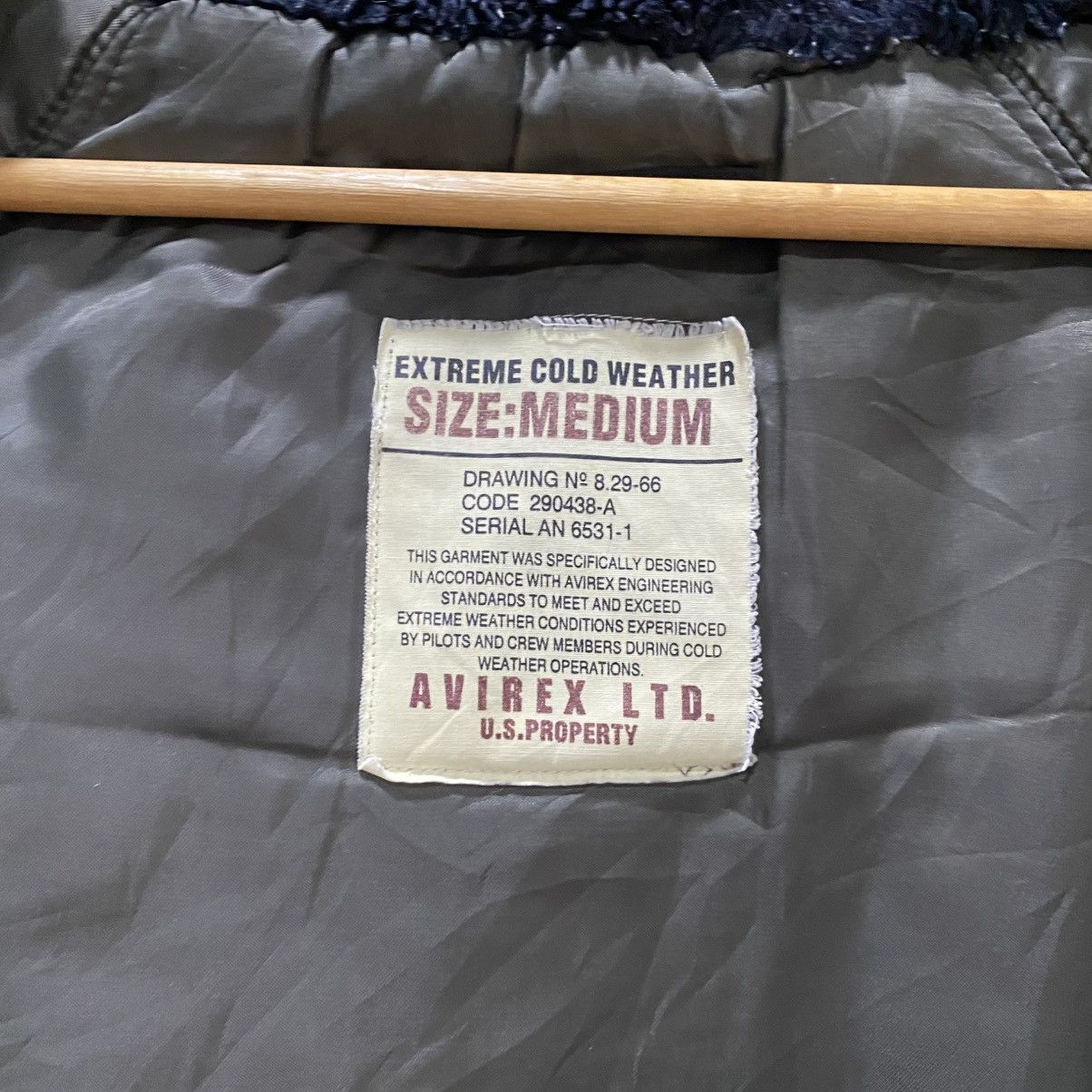 Avirex Avirex Extreme Cold Weather Parka Jacket DANGER Nylon Black Size US M / EU 48-50 / 2 - 16 Thumbnail