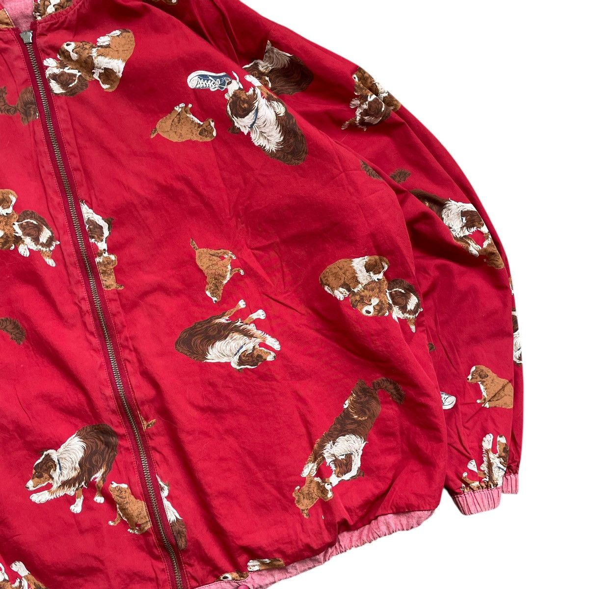 Japanese Brand × Karl Helmut × Pink House VINTAGE KARL HELMUT DOG REVERSIBLE JACKET Size US XL / EU 56 / 4 - 13 Thumbnail