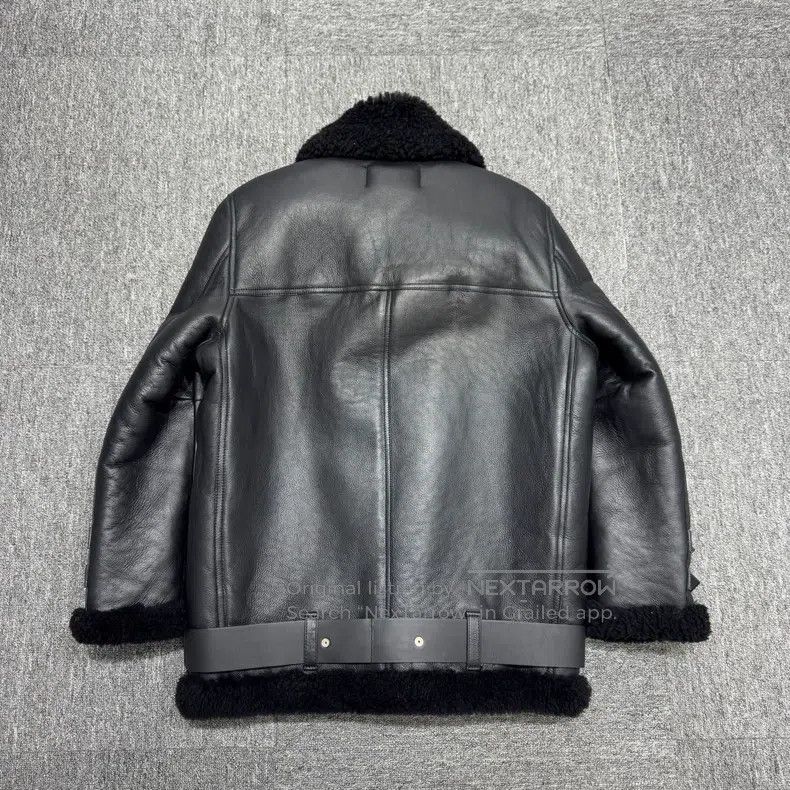 Acne Studios Acne Studios Leather and Fur Integrated Coat Size XXS / US 00 / IT 34 - 2 Thumbnail