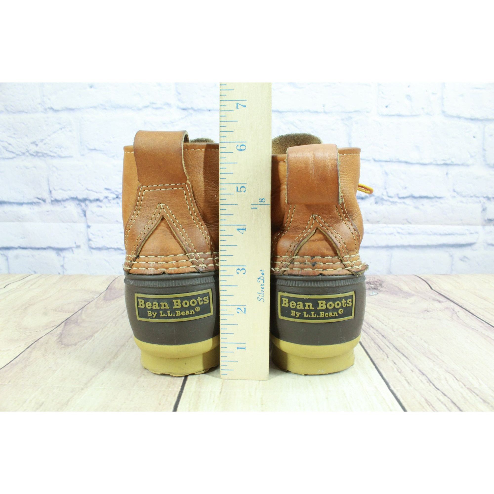 L.L. Bean LL Bean Women’s Brown Leather Duck Boots Size 8 Size US 8 / IT 38 - 6 Thumbnail