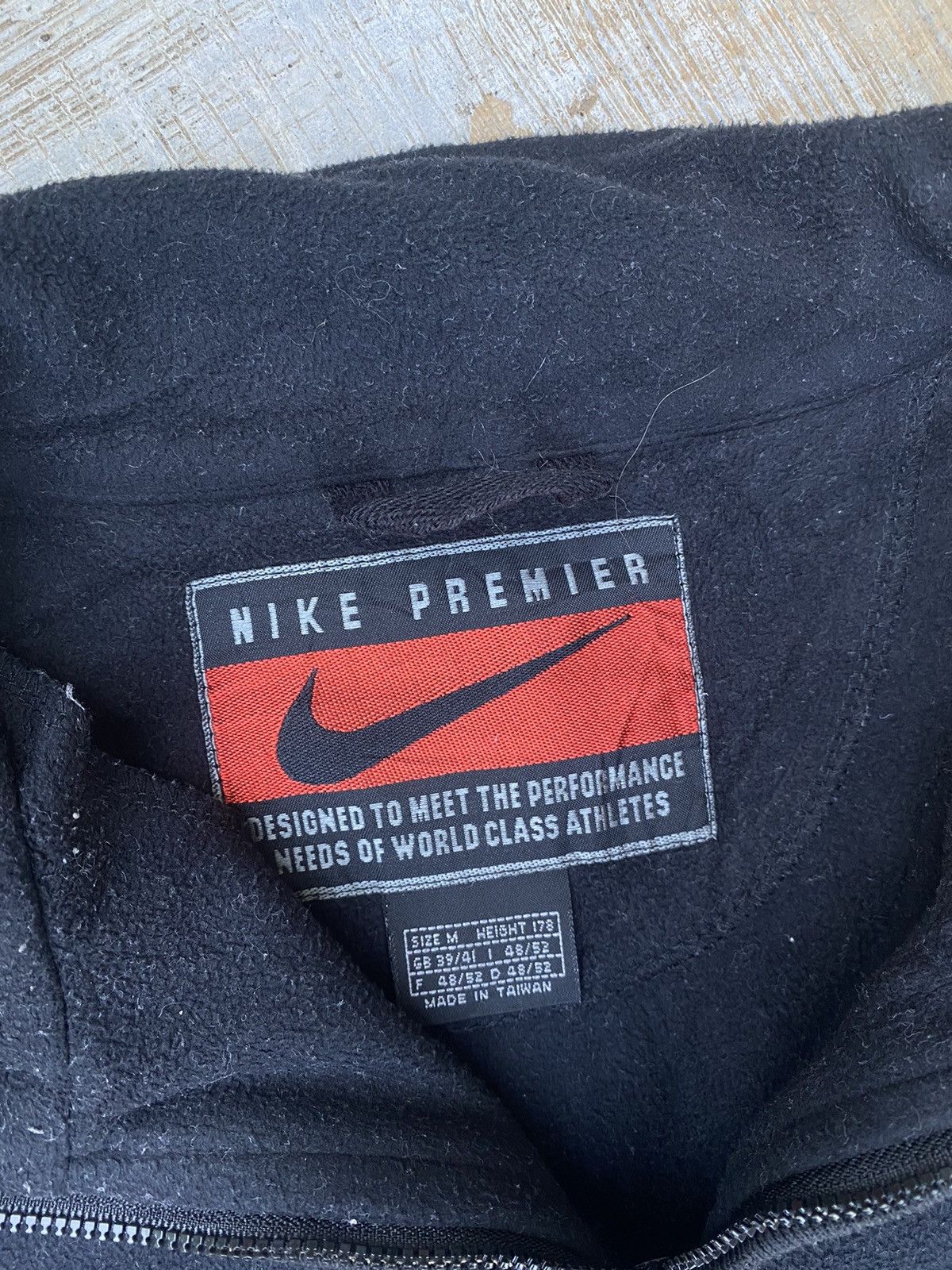 Nike Nike Premier Big Swoosh Woven Pullover Fleece Size US M / EU 48-50 / 2 - 6 Thumbnail