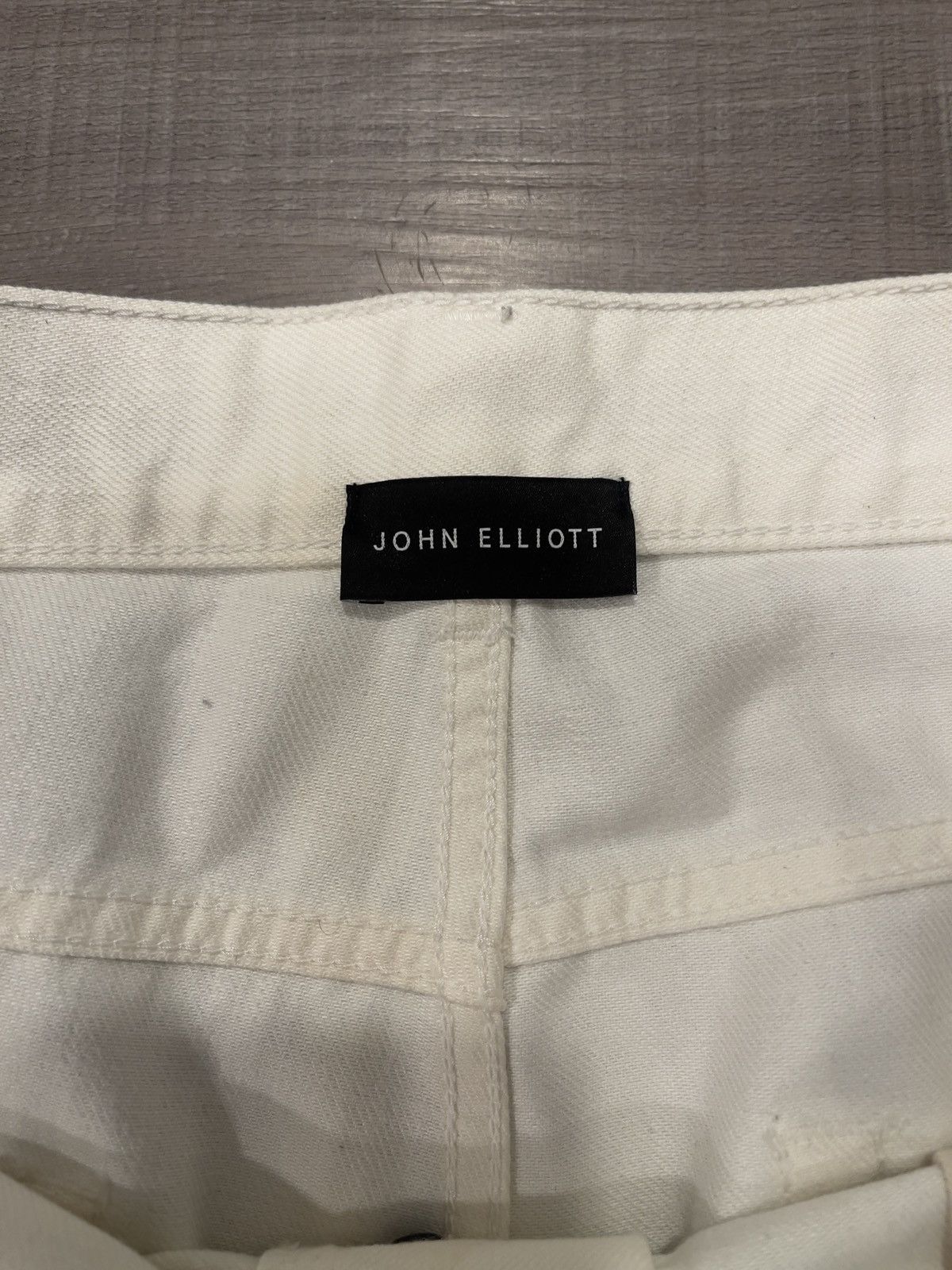 John Elliott John Elliot White raw hem Japanese denim Size US 36 / EU 52 - 3 Thumbnail