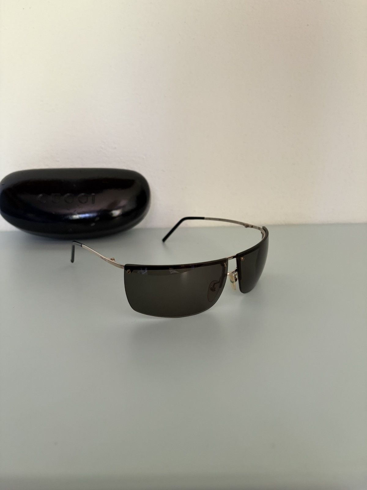 Gucci Gucci by Tom Ford 2001 metal-frame sunglasses Size ONE SIZE - 1 Thumbnail