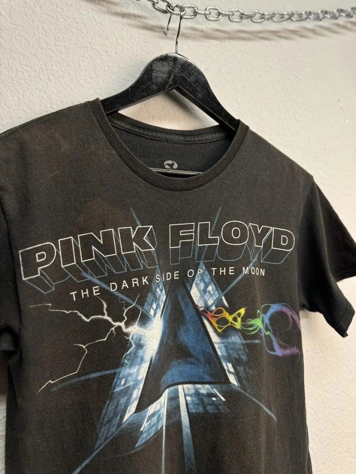 Band Tees Pink Floyd Band The Dark Side of The Moon faded Size US M / EU 48-50 / 2 - 4 Thumbnail