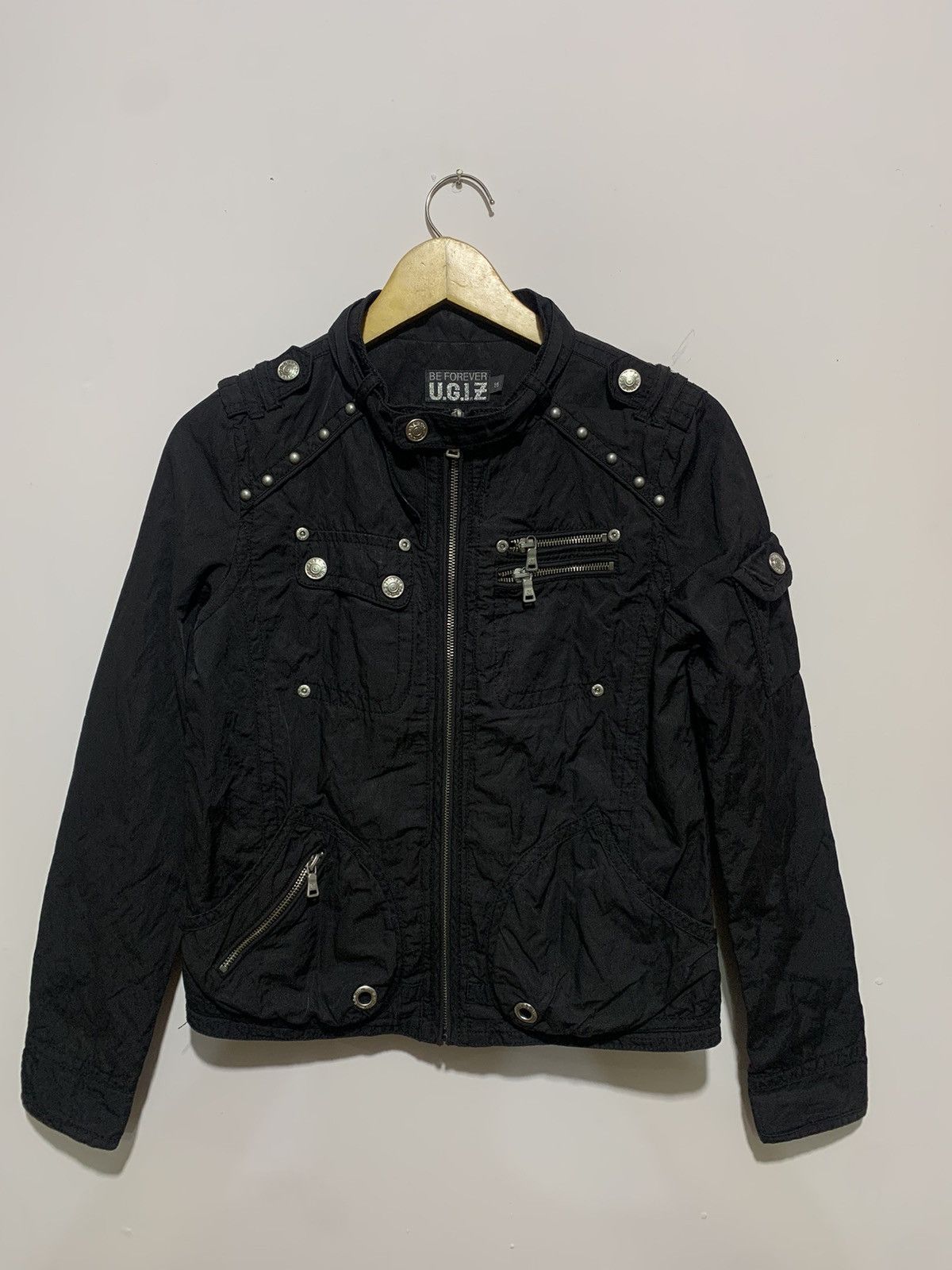 If Six Was Nine × Japanese Brand × KMRii 🖤BLACFRIDAY🖤Ugiz Japanese Biker Jacket Studded Lgb styled Size US S / EU 44-46 / 1 - 1 Thumbnail