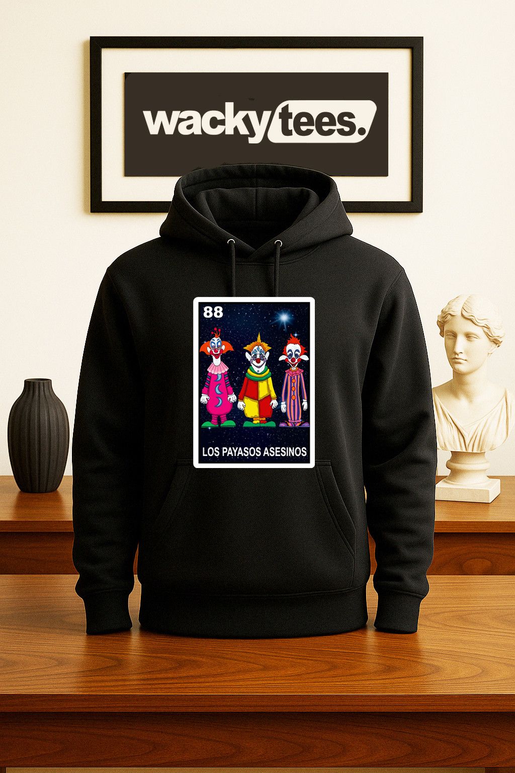Other Los Payasos Asesinos Loteria Clowns From Graphic Tee Shirt Size US L / EU 52-54 / 3 - 4 Thumbnail