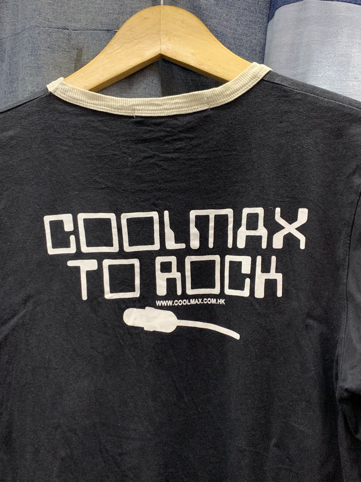 Hysteric Glamour × Japanese Brand 2000s y2k japan coolmax to rock ringer tees Size US S / EU 44-46 / 1 - 7 Thumbnail